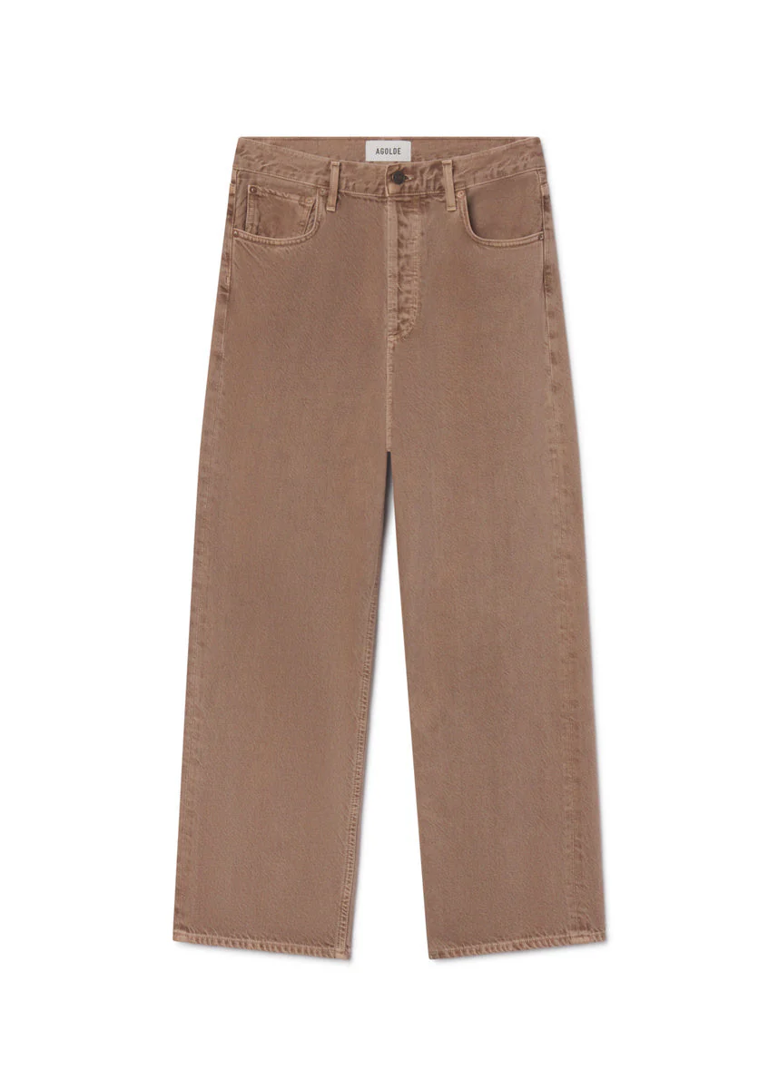 AGOLDE Ren Jean High Rise Wide Leg Jeans - Image 7