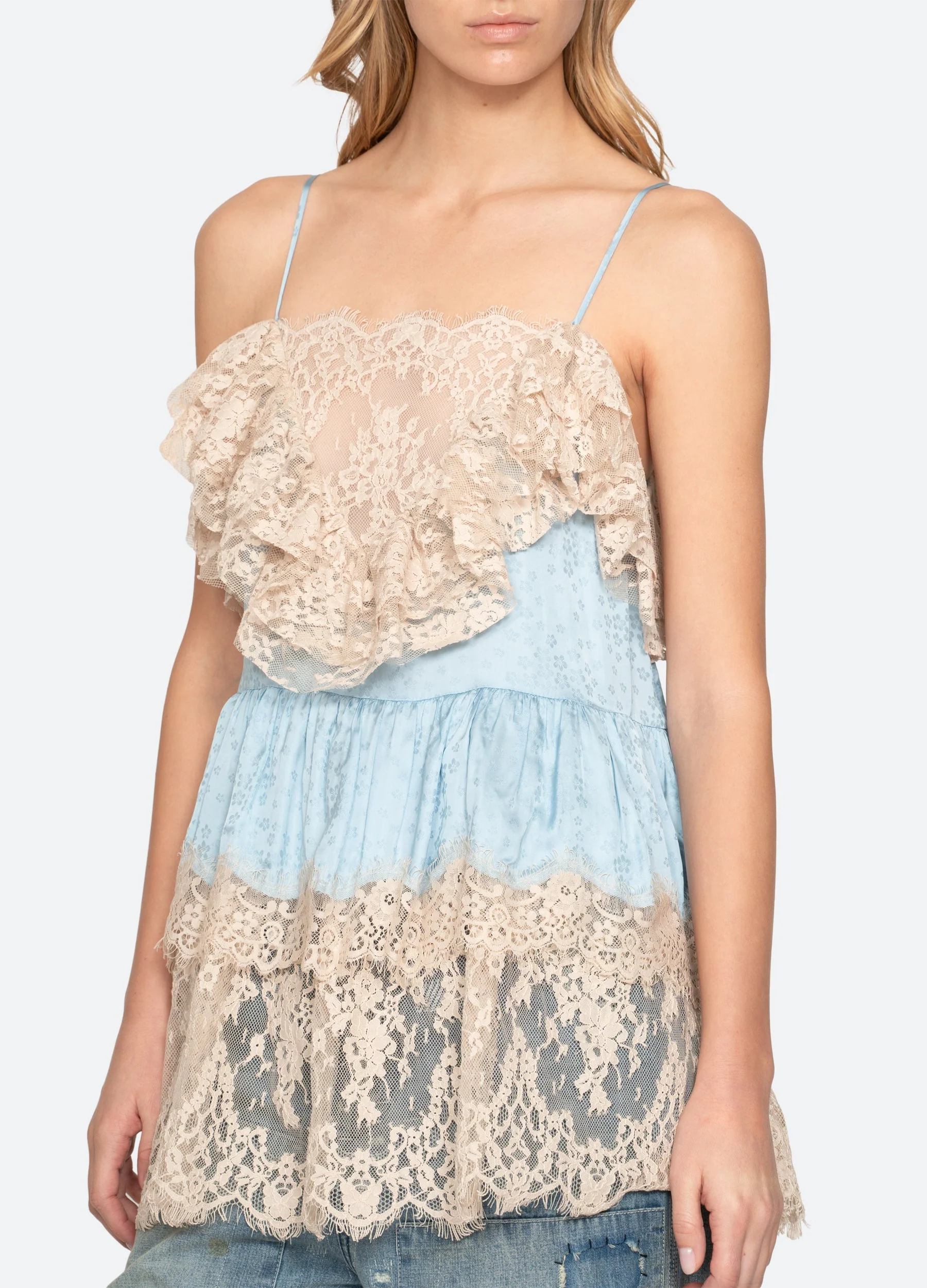 Sea NY Ethel Tunic Top - Blue - Image 6