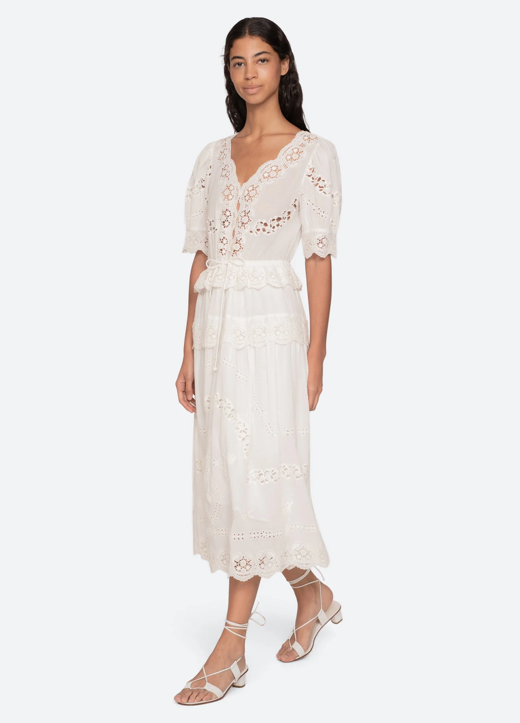 Sea NY Sofia Dress - Cream - Image 2