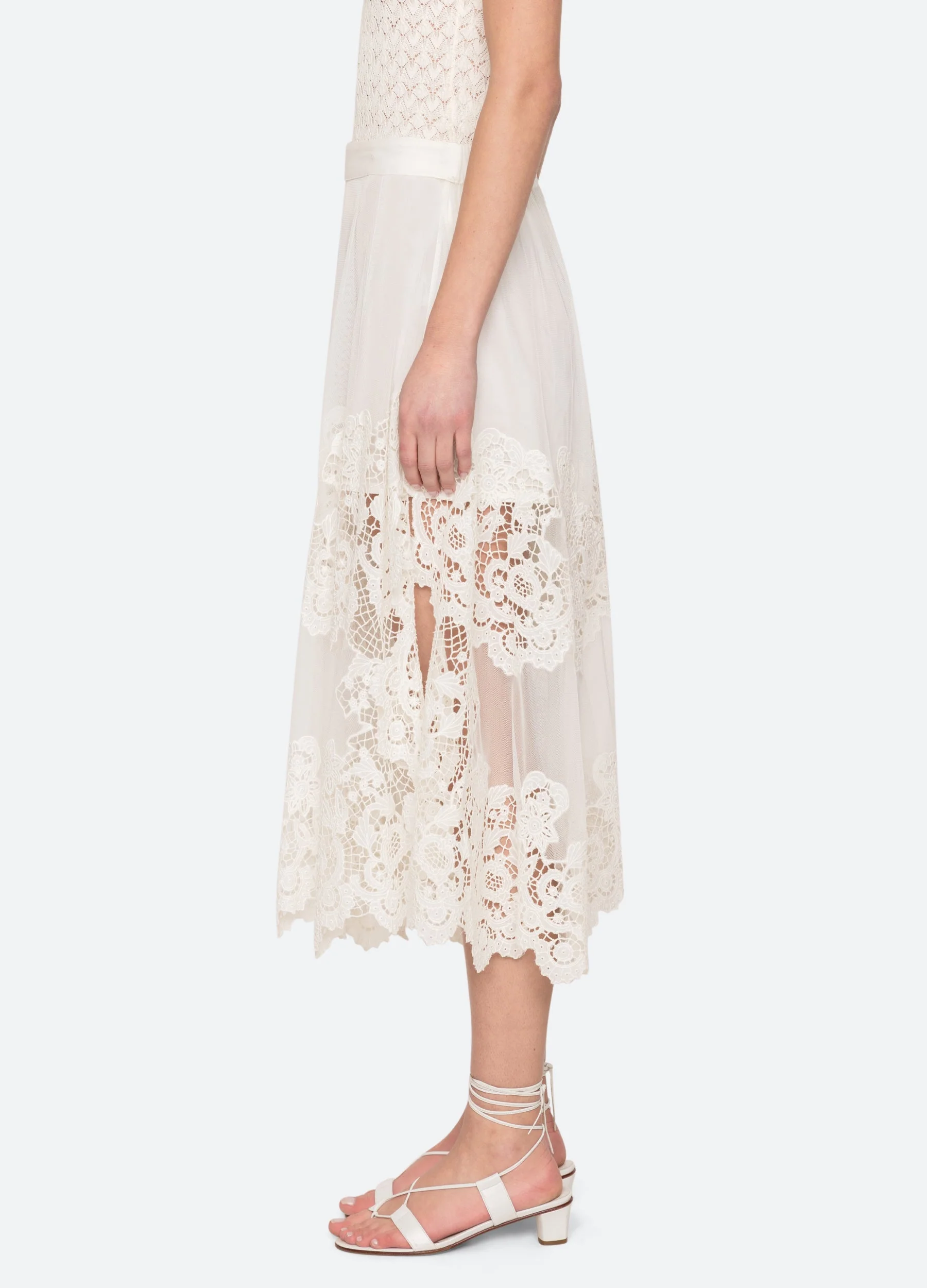 Sea NY Sofia Pants - Cream - Image 4
