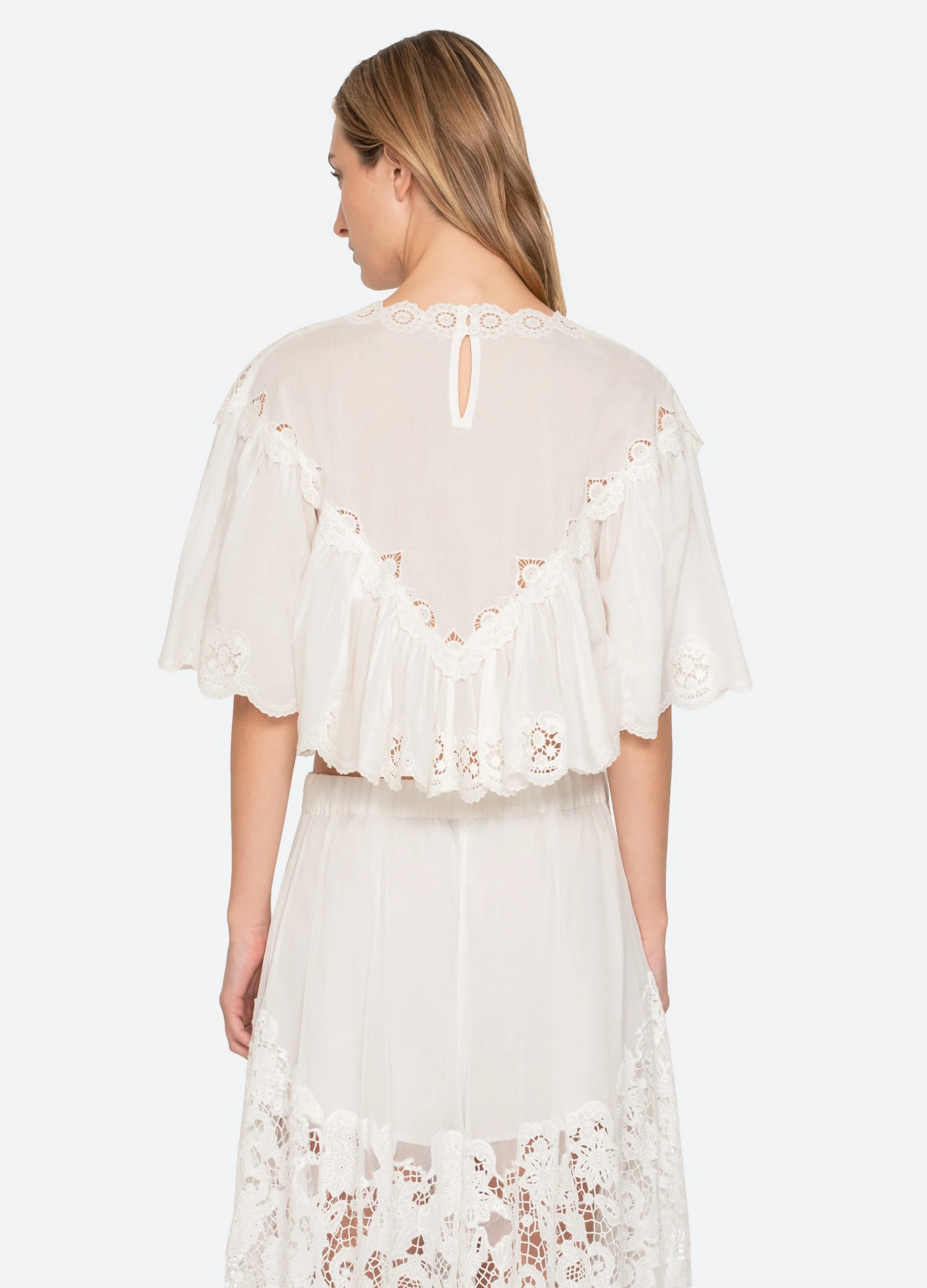 Sea NY Sofia Top - Cream - Image 3