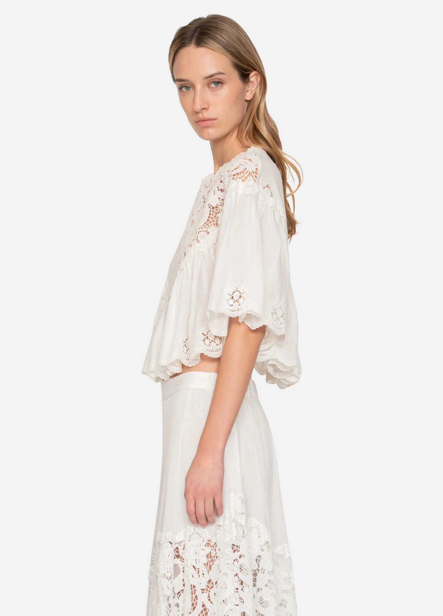 Sea NY Sofia Top - Cream - Image 4