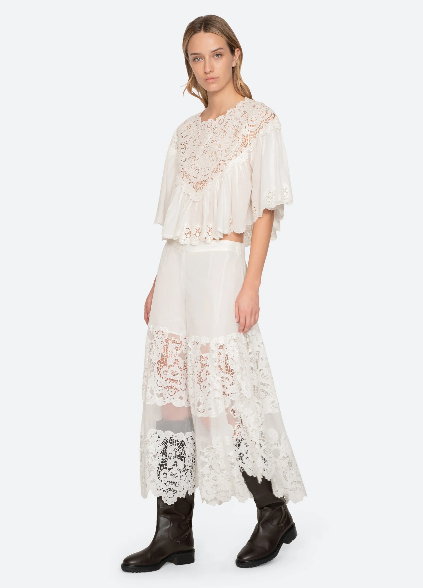 Sea NY Sofia Top - Cream - Image 7
