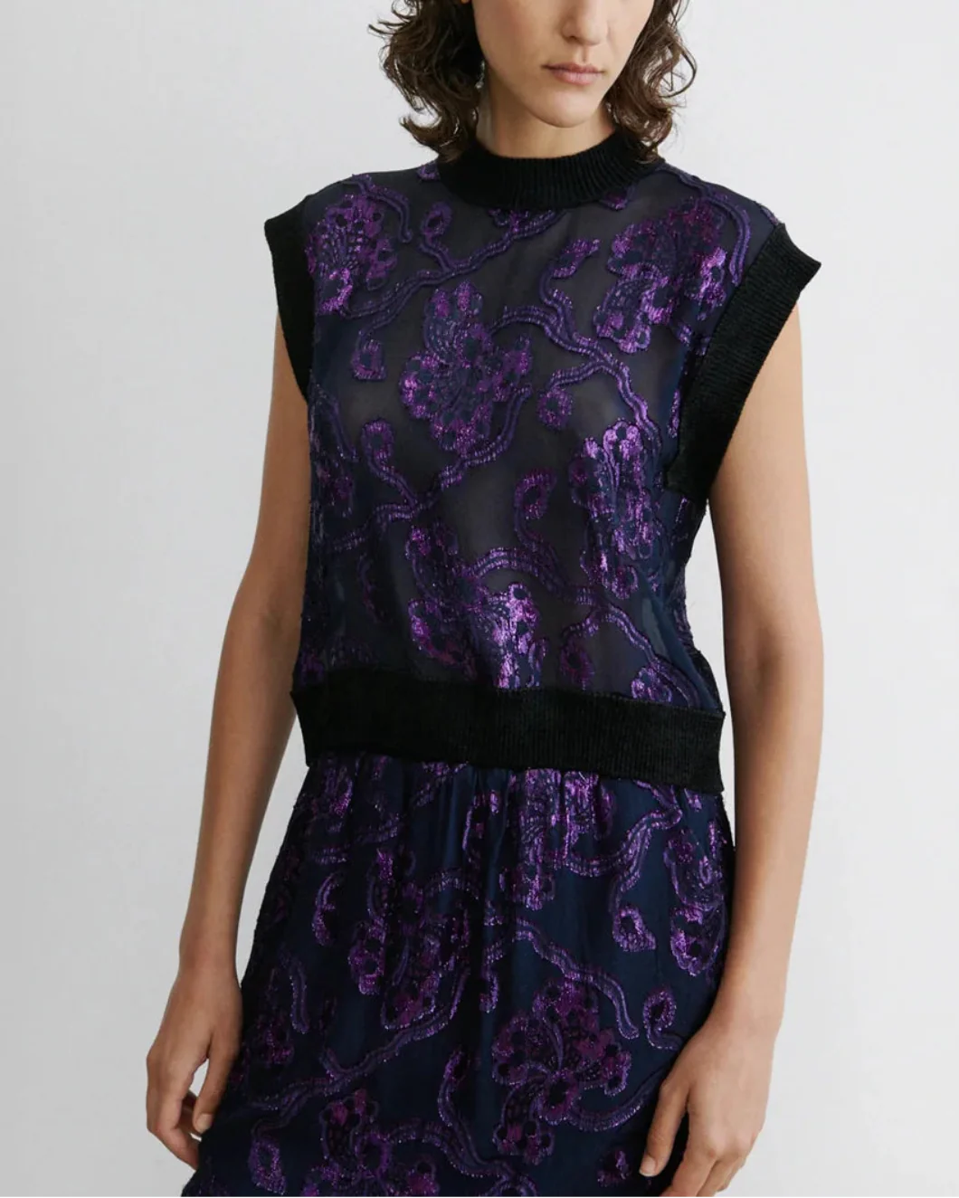 Rachel Comey Orin Top - Purple - Image 2