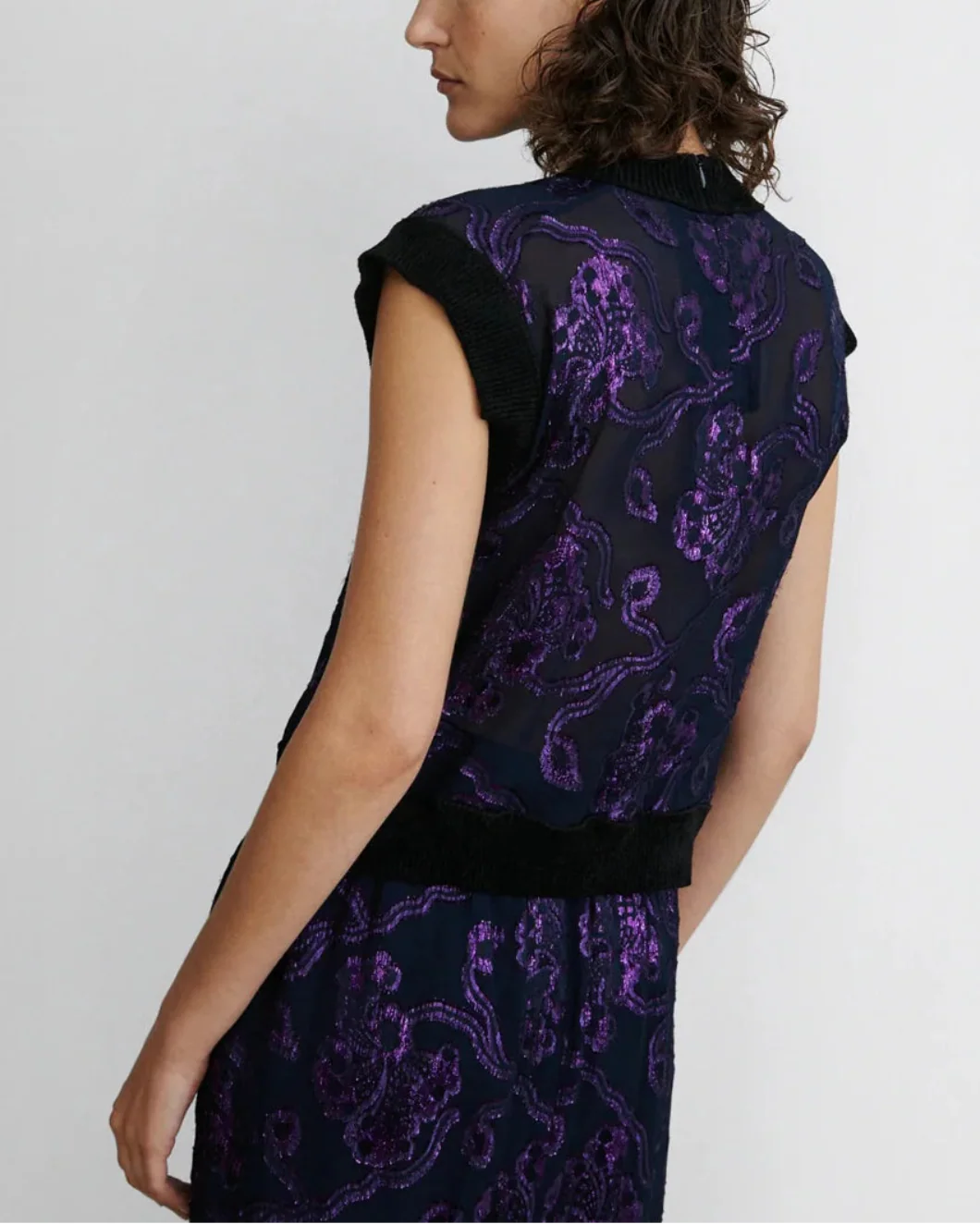 Rachel Comey Orin Top - Purple - Image 4