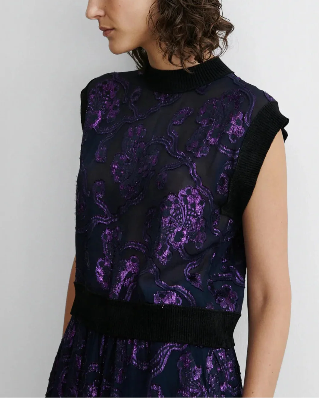 Rachel Comey Orin Top - Purple - Image 5