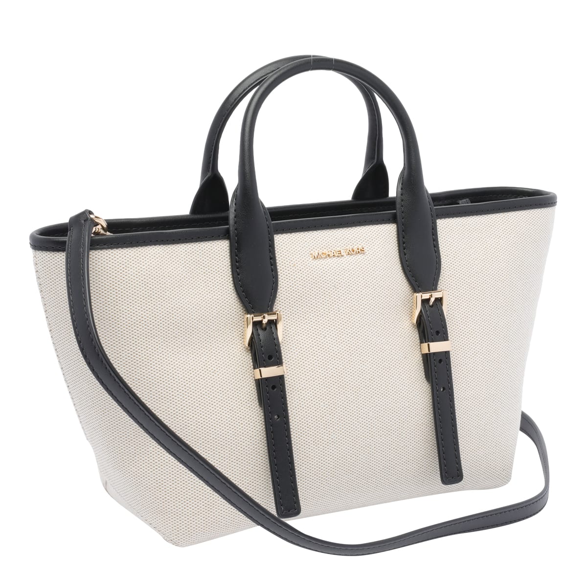 Michael Kors Small Moore Satchel Bag - Black - Image 2