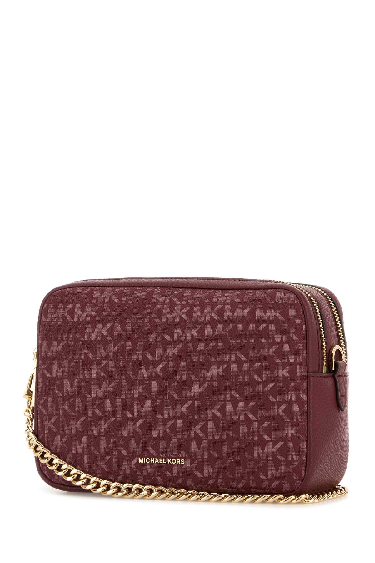 Michael Kors Tyrian Purple Canvas Medium Bryant Shoulder Bag - Mulberry - Image 2
