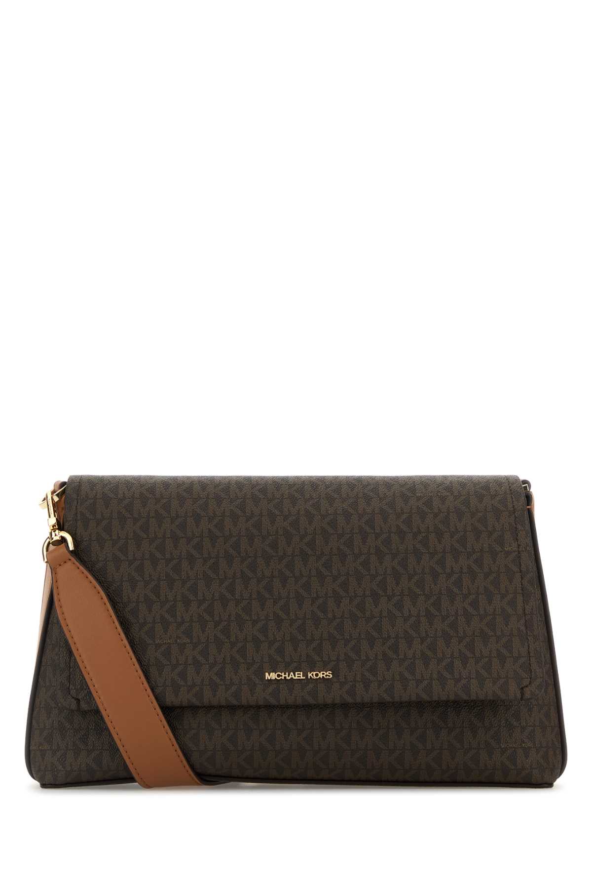 Michael Kors Printed Canvas Crossbody Shoulder Bag - Brnacorn