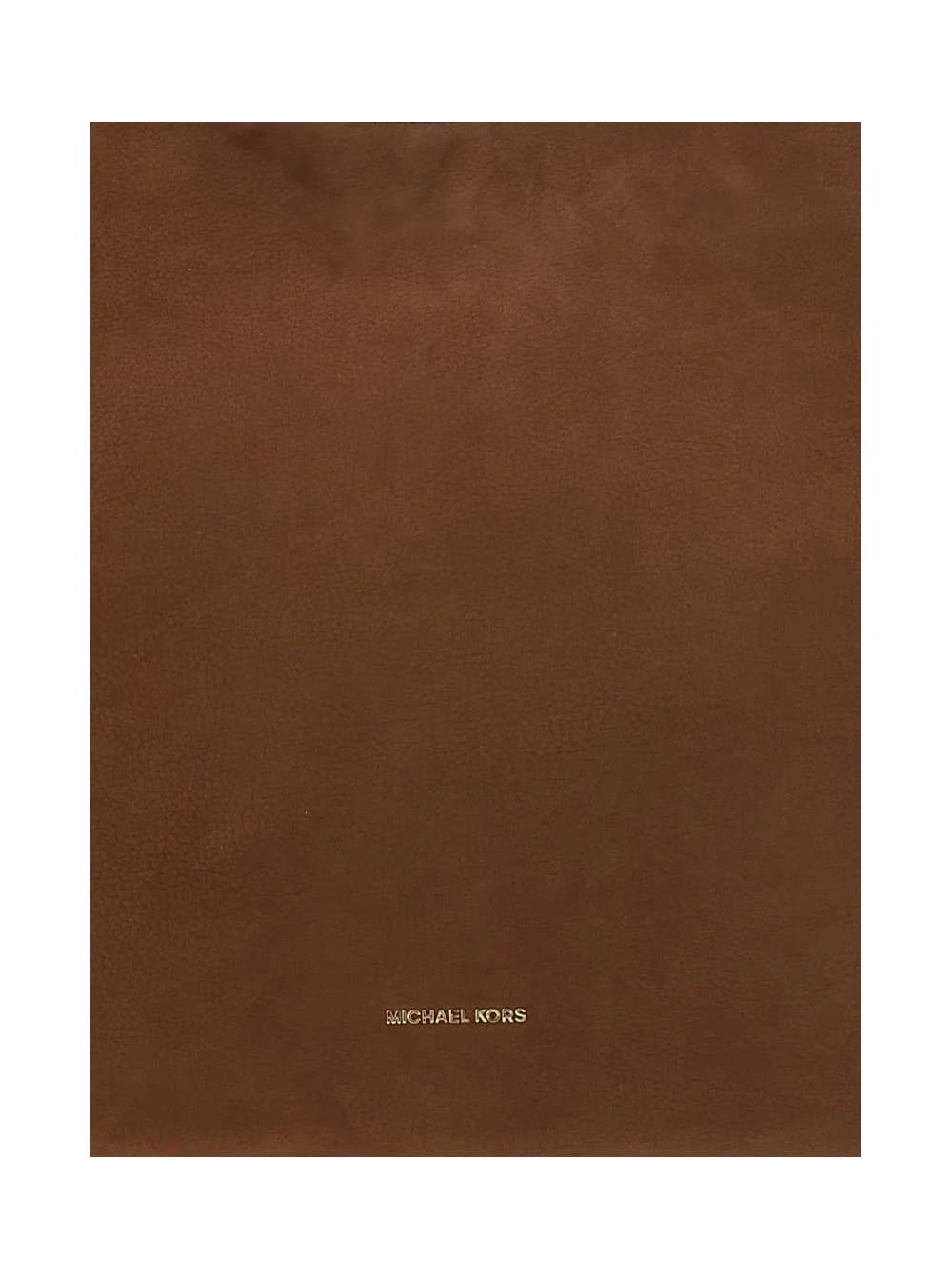 Michael Kors Brown Shoulder Bag With Logo Lettering on the Front in Leather Shoulder Bag - Dark Caramel - Image 3