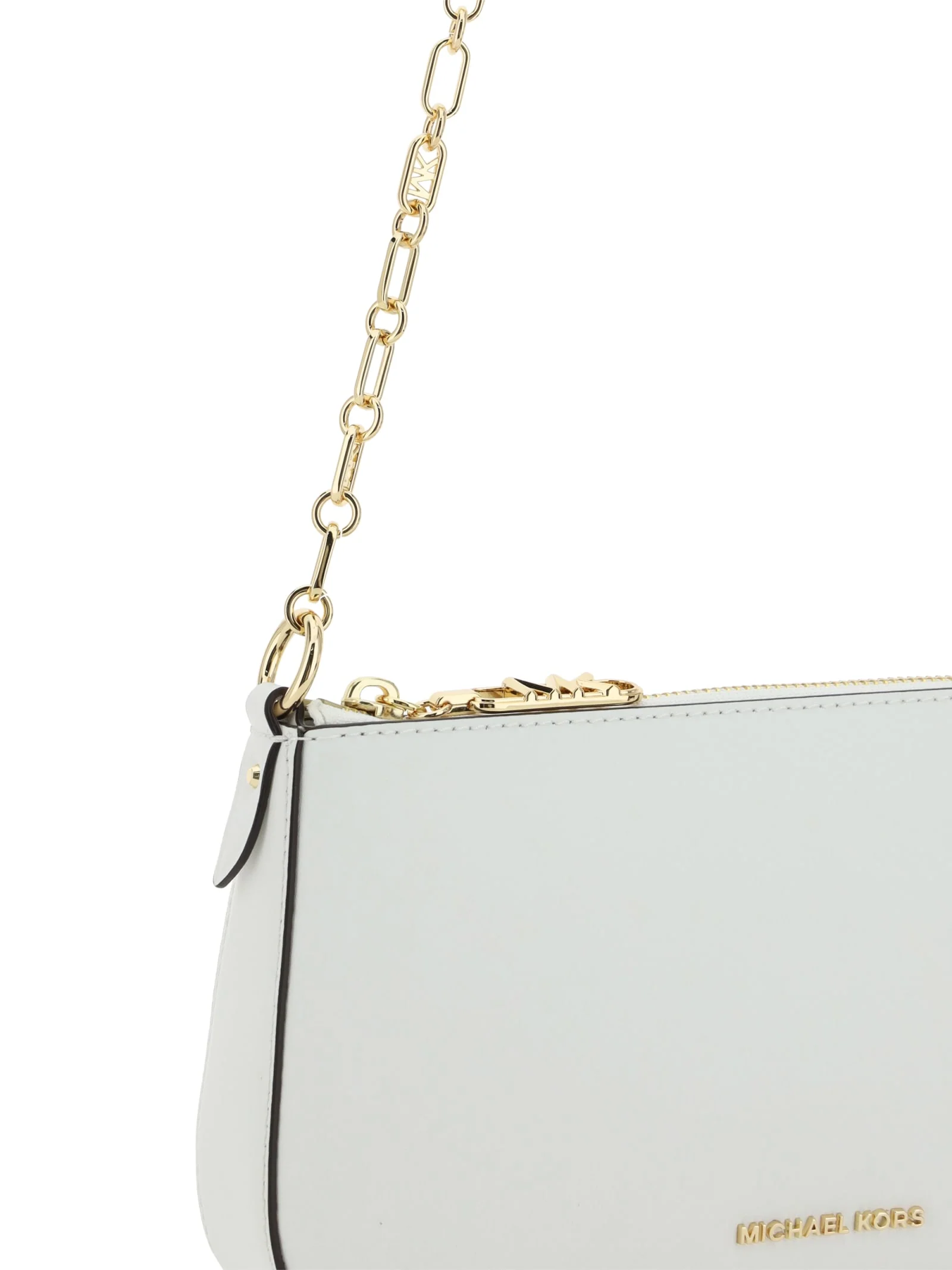 Michael Kors Empire Shoulder Bag - Optic White - Image 4