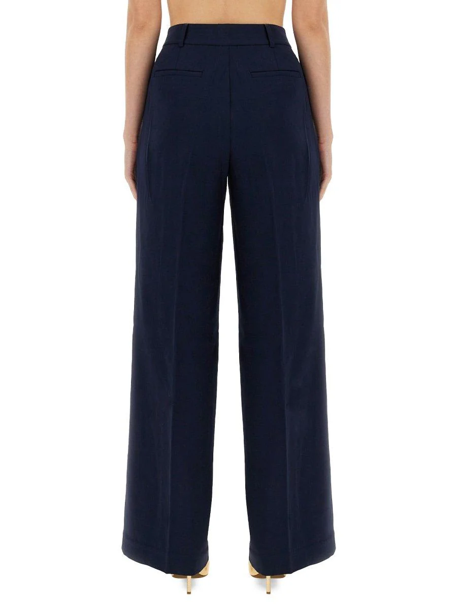 Michael Kors Straight Leg Tailored Pants - Midnight Blue - Image 2