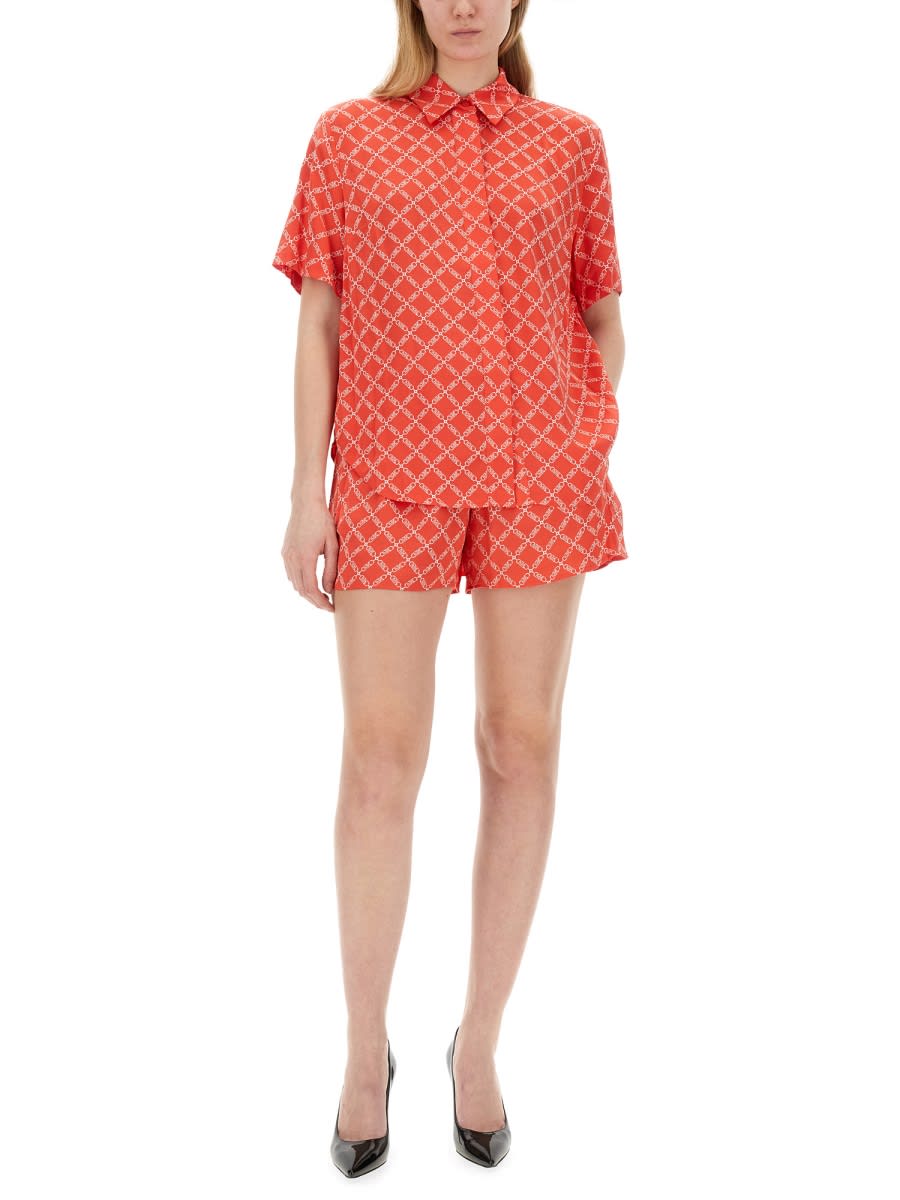 Michael Kors Shorts With Logo - Red - Image 3