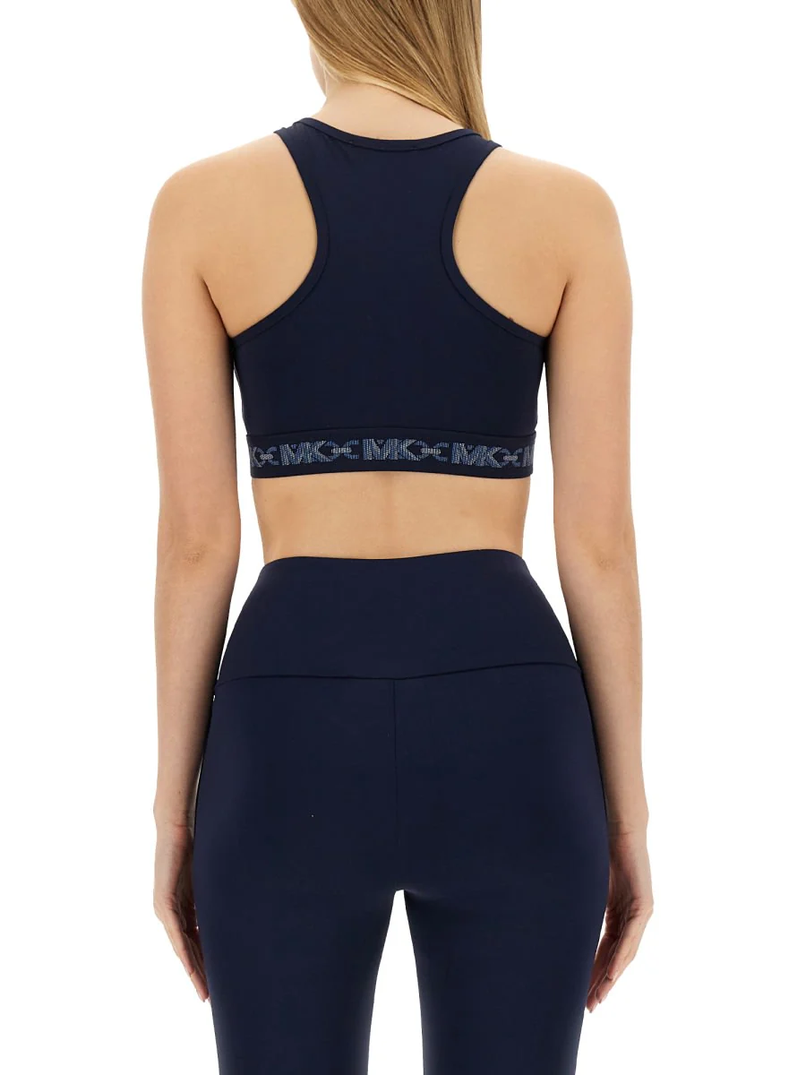 Michael Kors Tops With Logo Top - Blue - Image 3