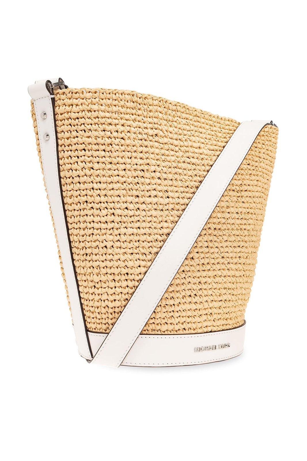 Michael Kors Small Open Top Townsend Bucket Bag - Ivory - Image 3