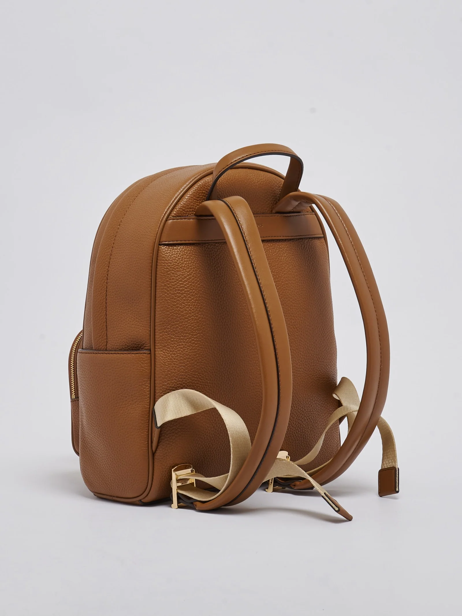Michael Kors Brown Leather Backpack - Cuoio - Image 2
