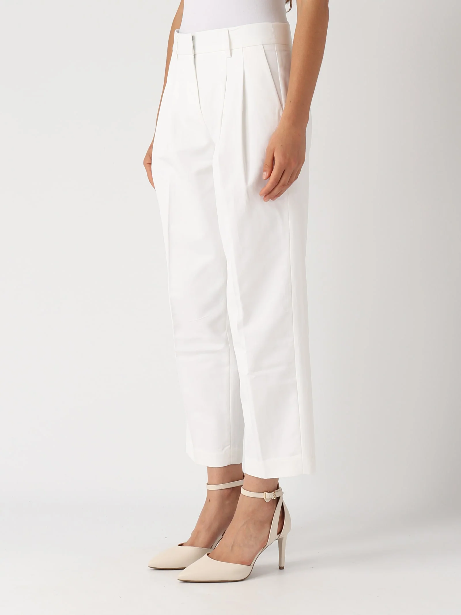 Michael Kors Cotton Trousers - Bianco - Image 2