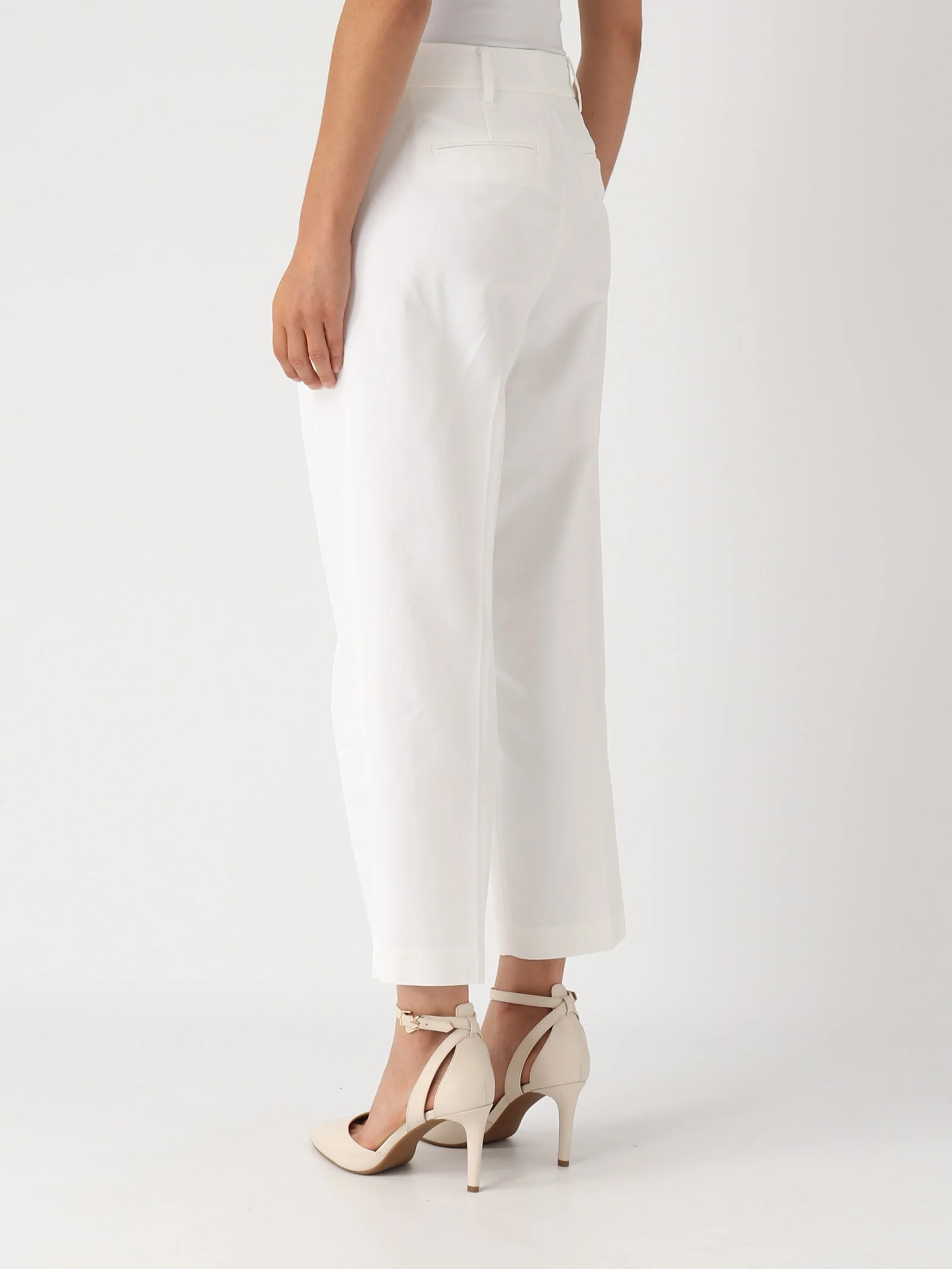 Michael Kors Cotton Trousers - Bianco - Image 3