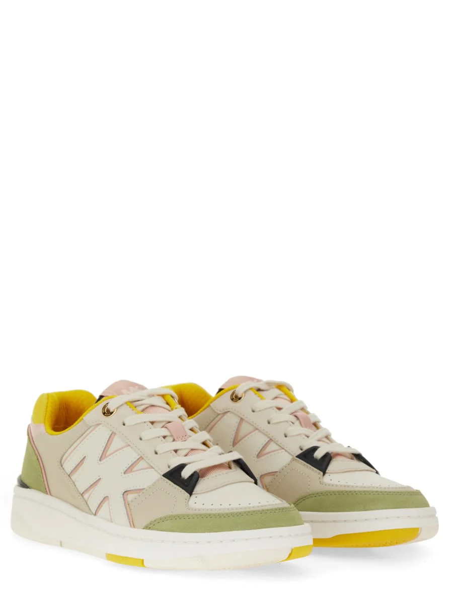 Michael Kors Leather Sneaker - Multicolour - Image 2