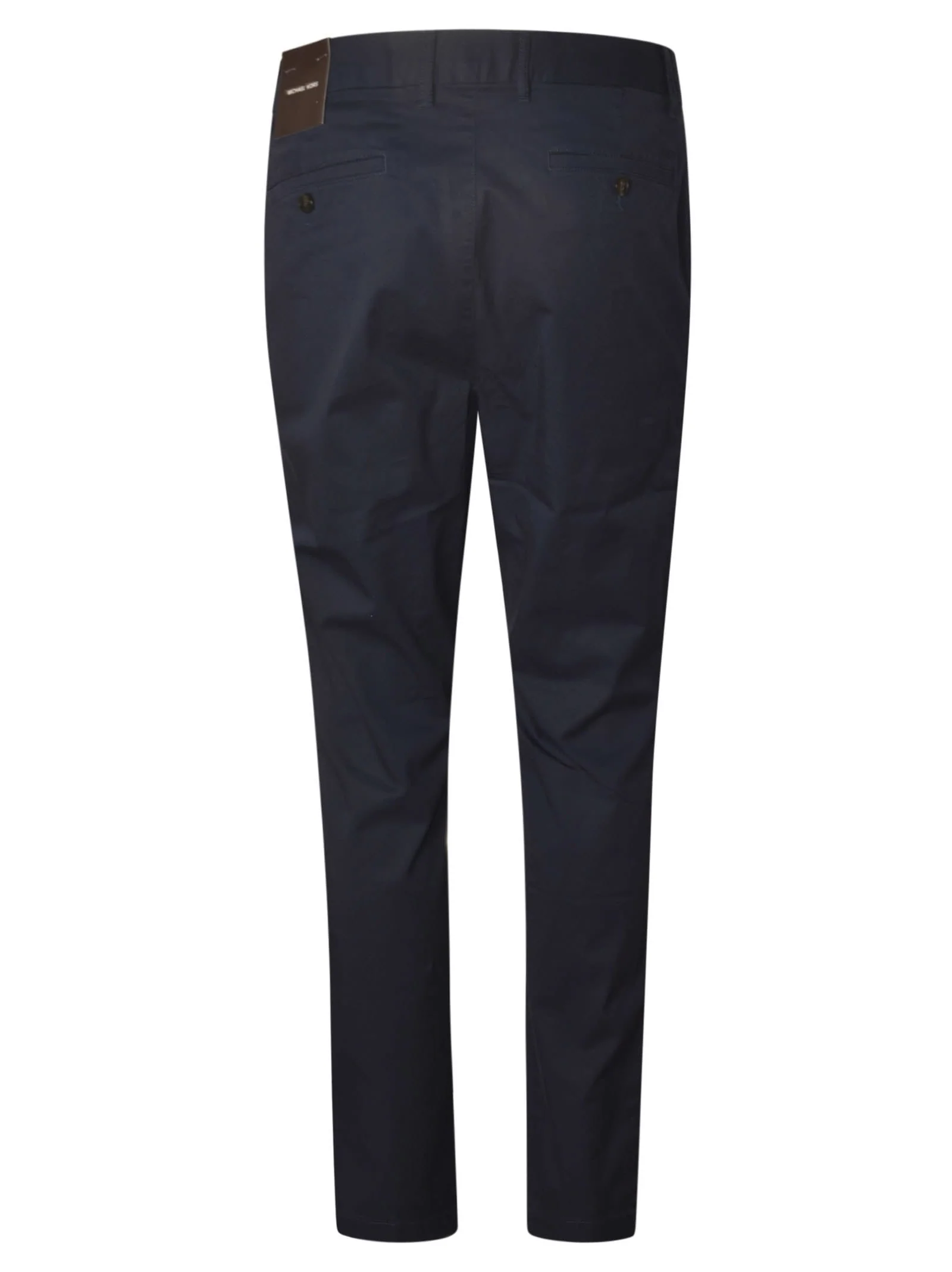 Michael Kors Regular Plain Cropped Trousers - Blue - Image 2