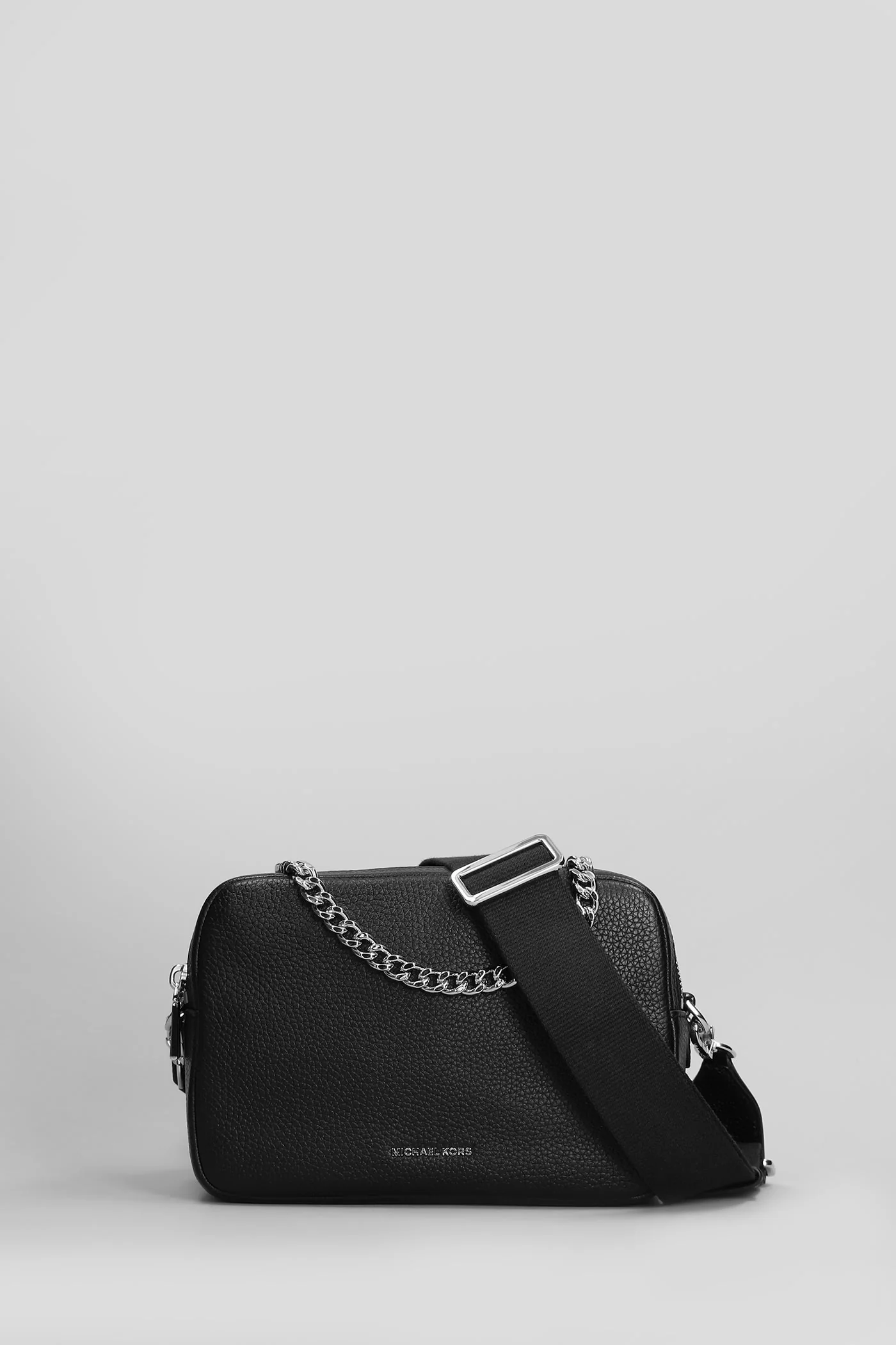 Michael Kors Logo Shoulder Bag - Black