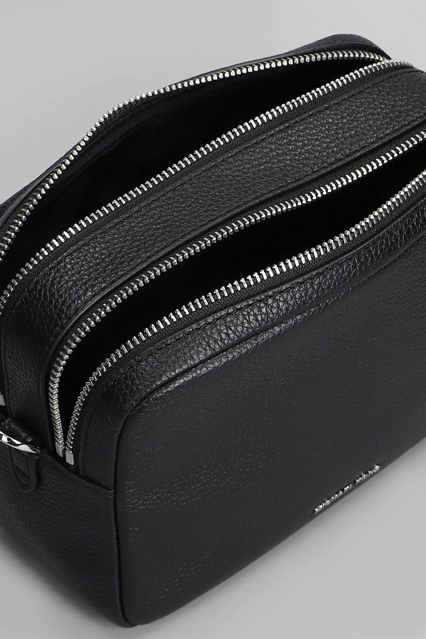 Michael Kors Logo Shoulder Bag - Black - Image 4