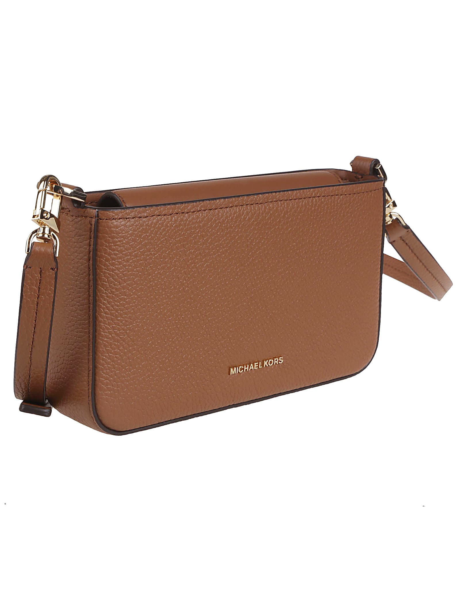 Michael Kors Bryant Small Convertible Crossbody Pochette Bag - Luggage - Image 3