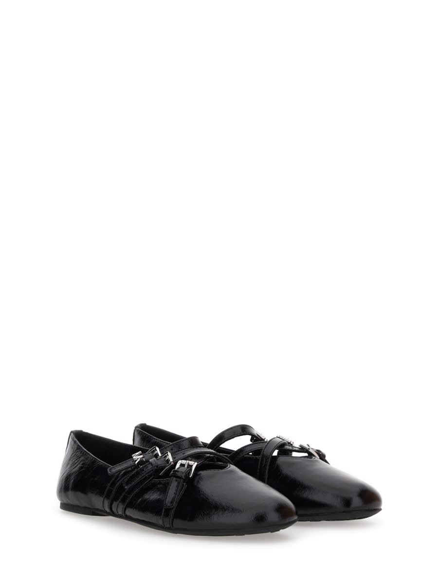Michael Kors Indy Flex Ballerina Flats - Black - Image 2