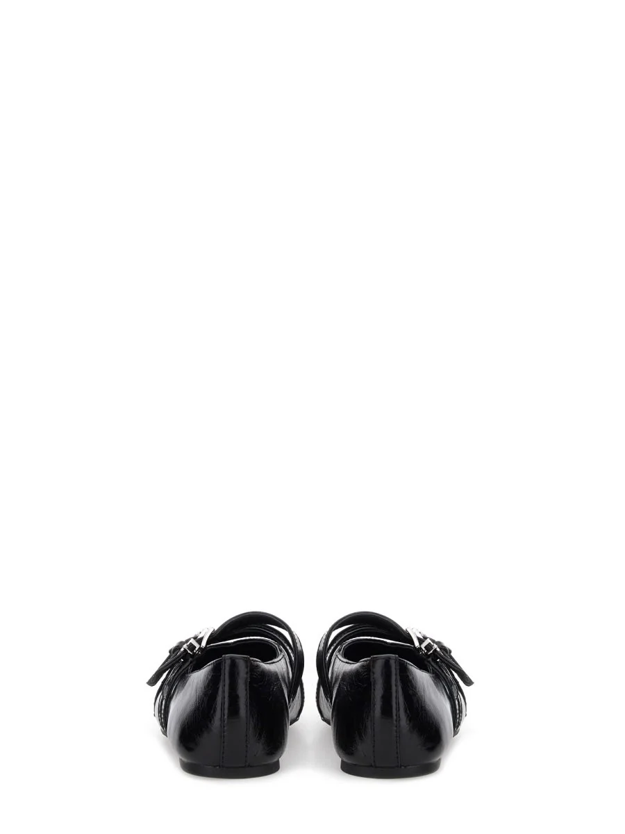 Michael Kors Indy Flex Ballerina Flats - Black - Image 3