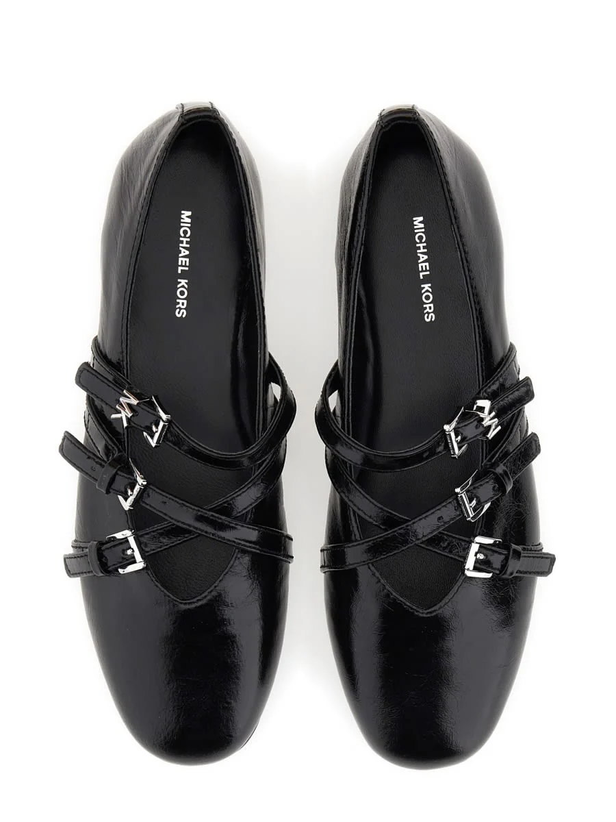 Michael Kors Indy Flex Ballerina Flats - Black - Image 5