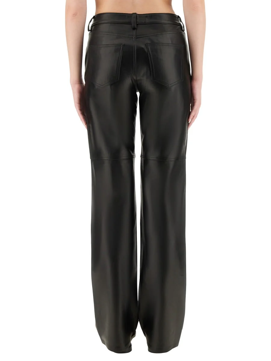 Michael Kors Leather Pants - Black - Image 3