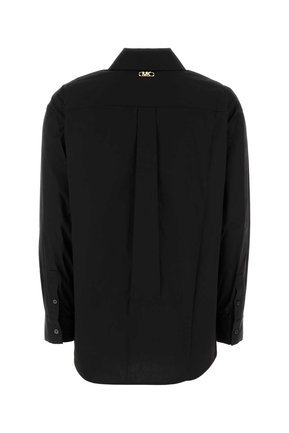 Michael Kors Stretch Poplin Shirt - Black - Image 2