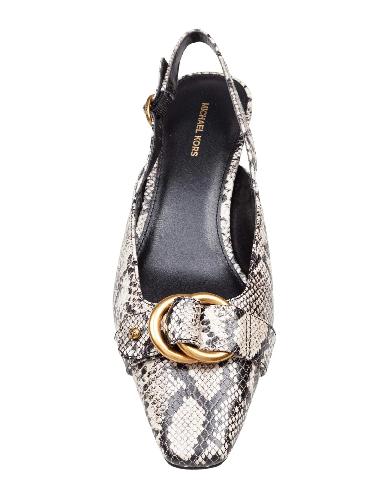 Michael Kors Jaden Kitten Slingbacks - Natural - Image 2