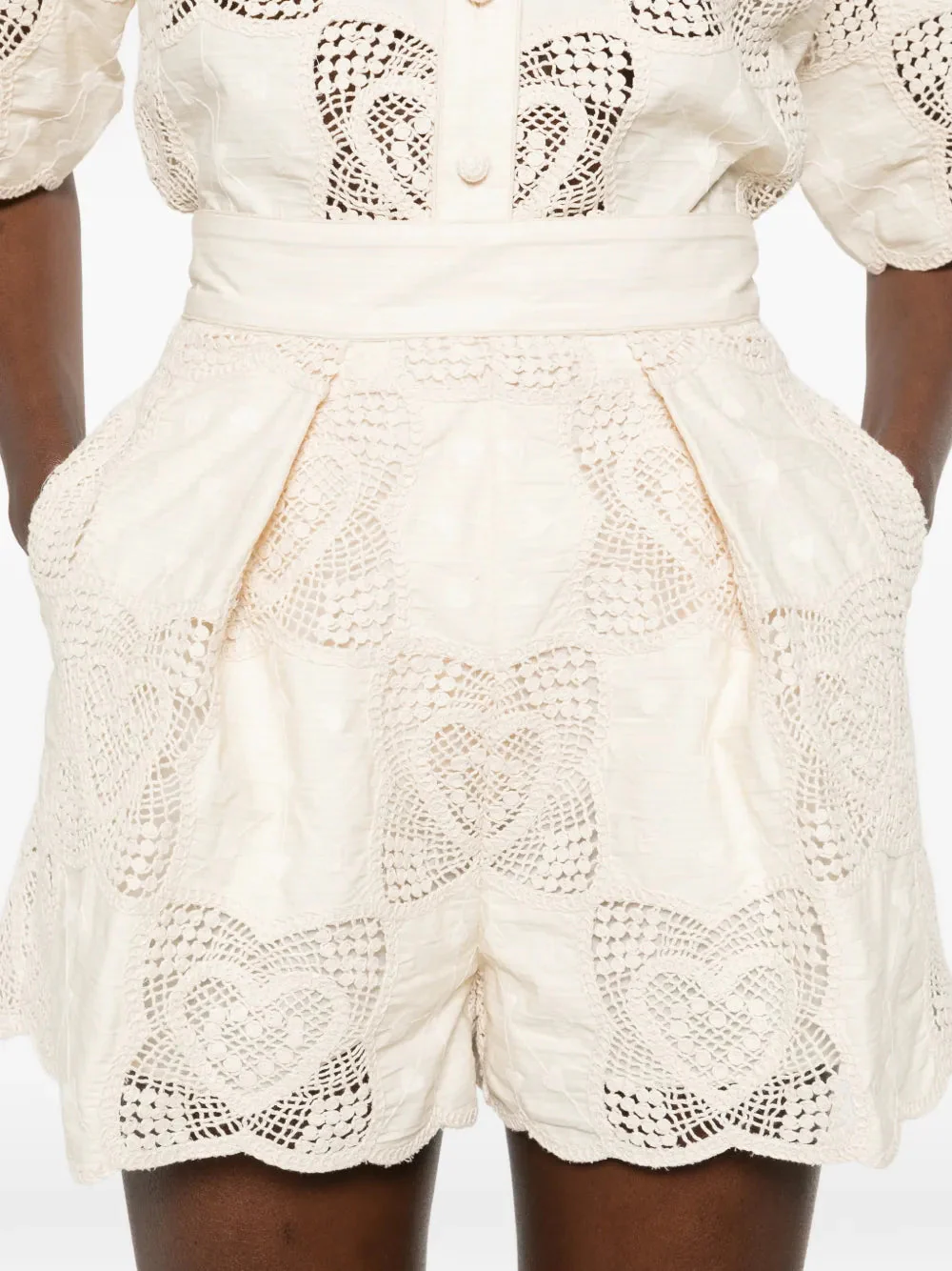 Zimmermann Wanderlust Tuck Short Shorts - Image 5