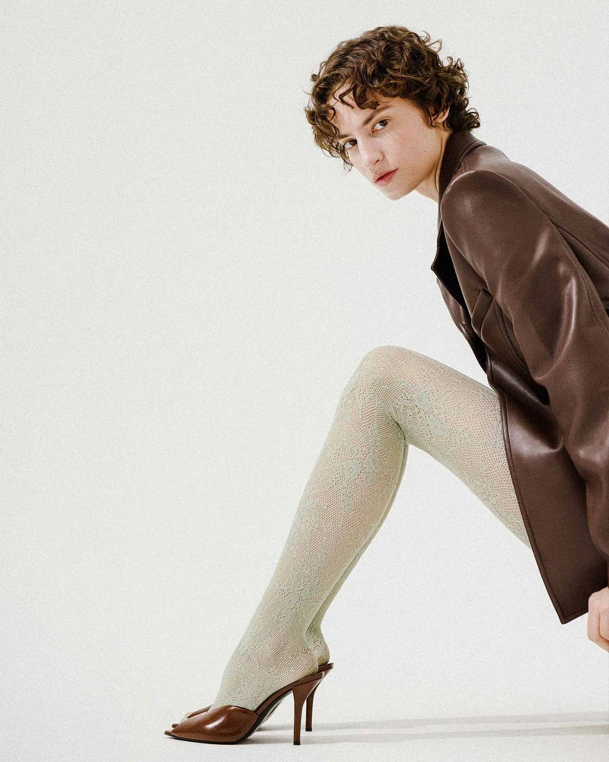 Swedish Stockings Rosa Lace Tights - Image 2