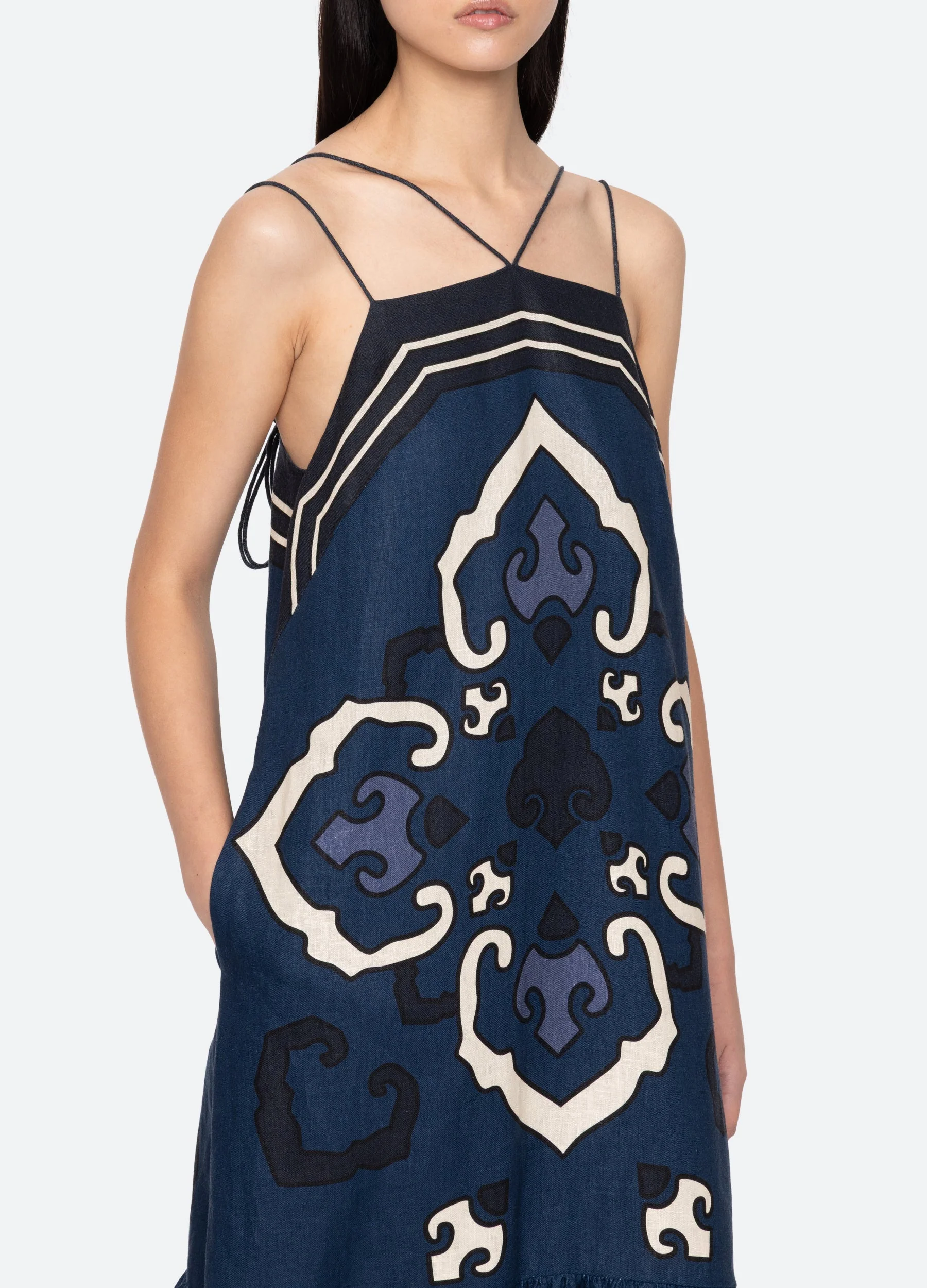 Sea NY Blaise Dress - Navy - Image 7