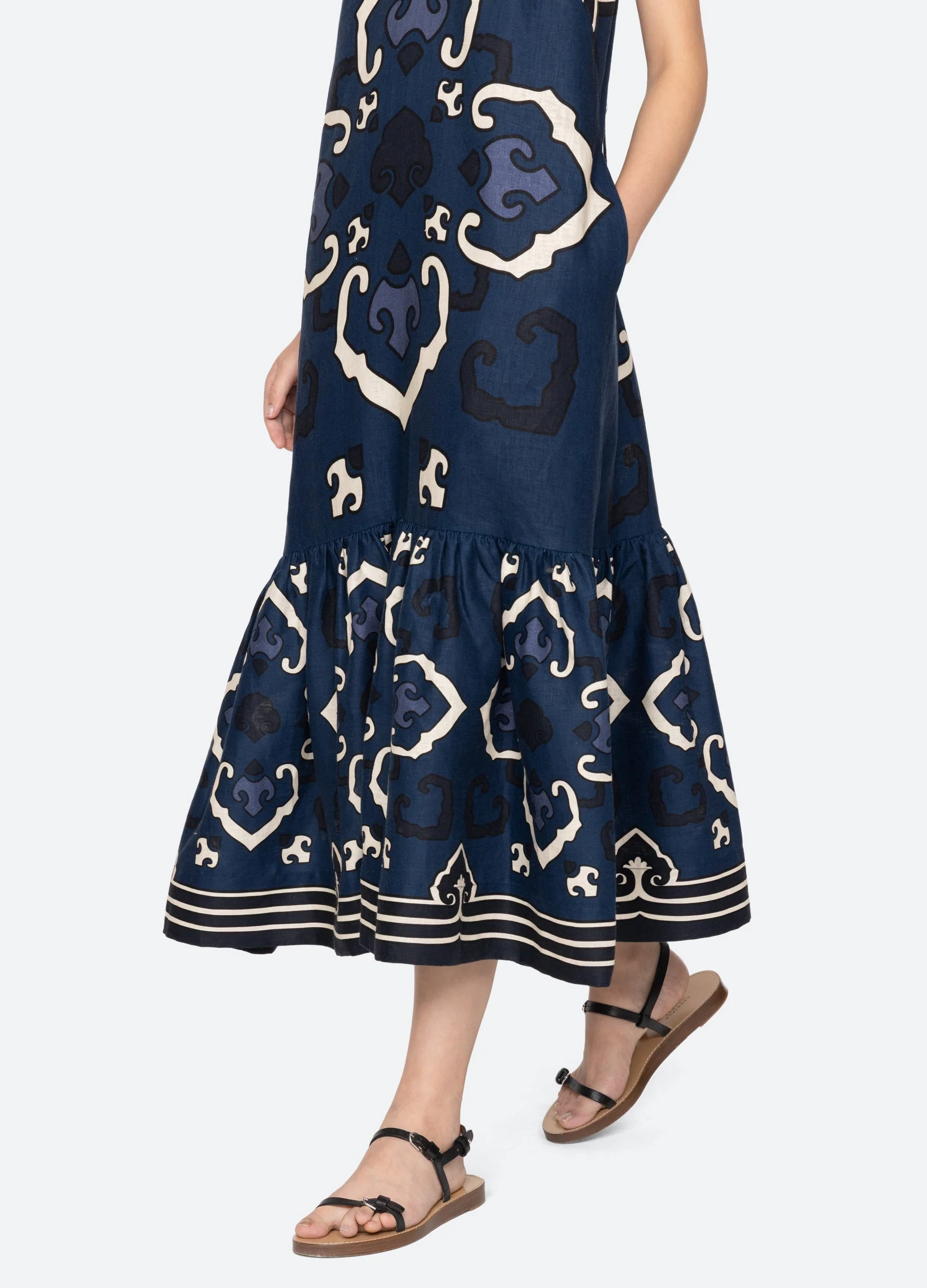 Sea NY Blaise Dress - Navy - Image 8