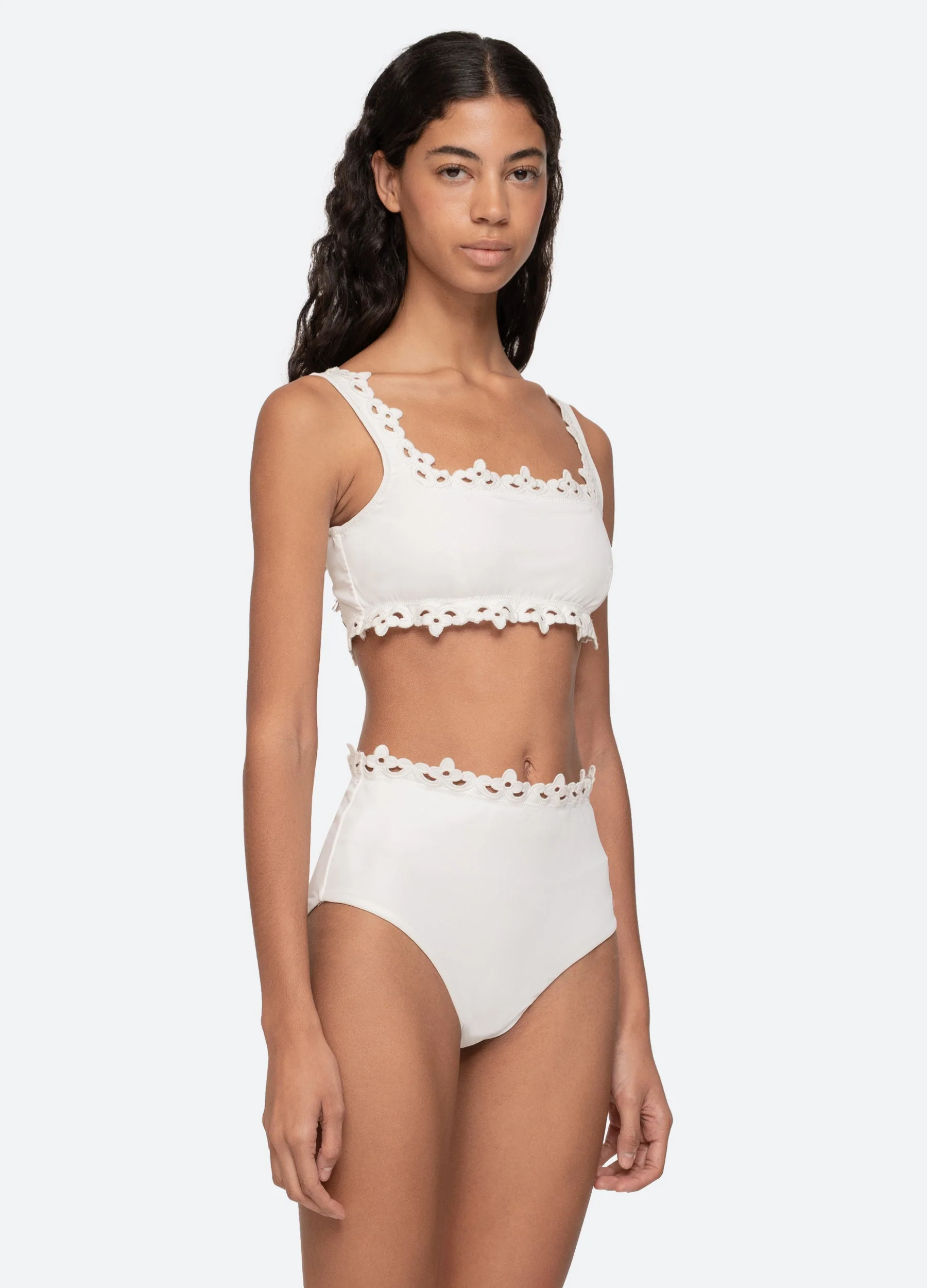 Sea NY Leila Bikini Top - White - Image 4