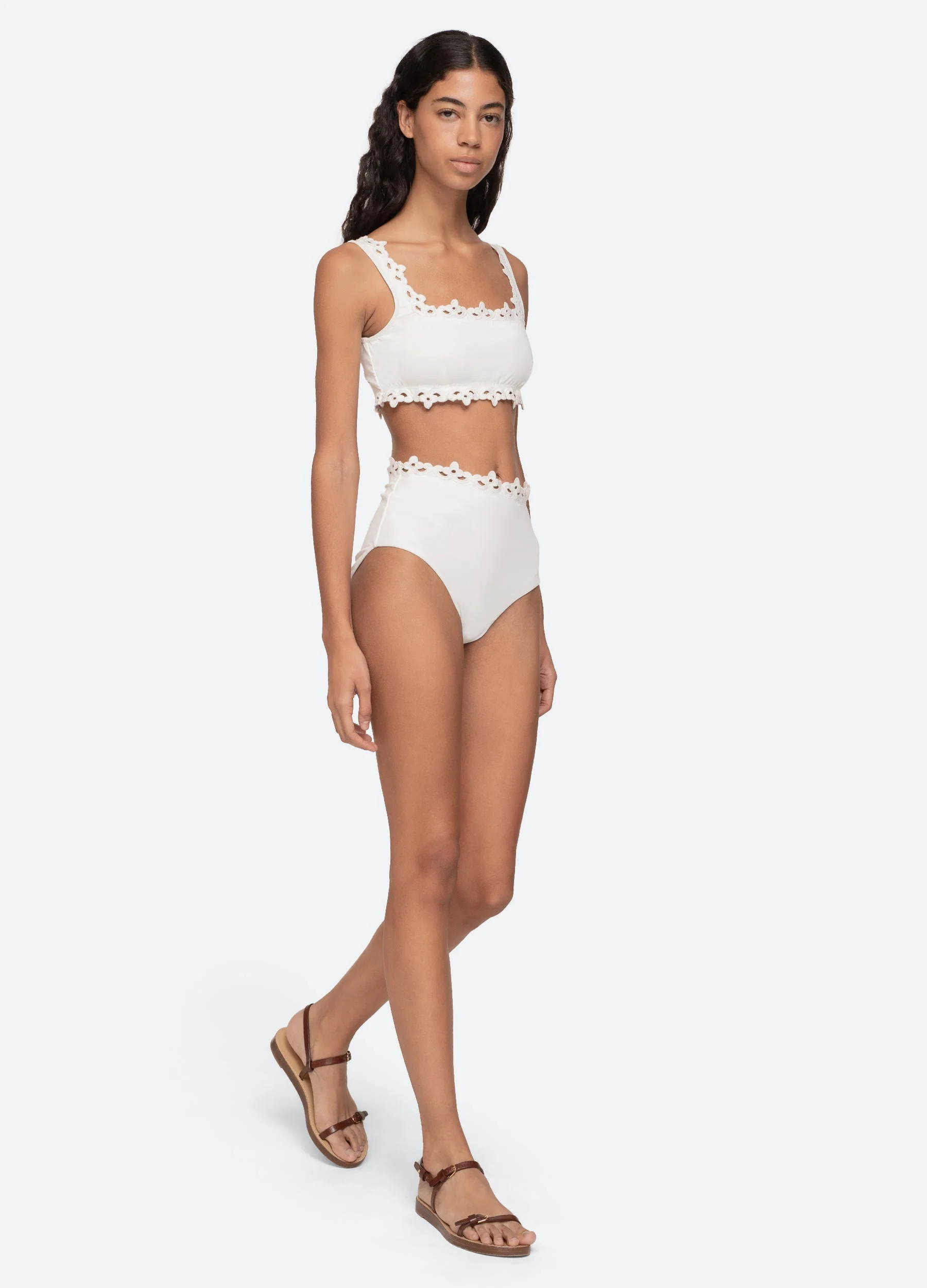 Sea NY Leila Bikini Top - White - Image 6