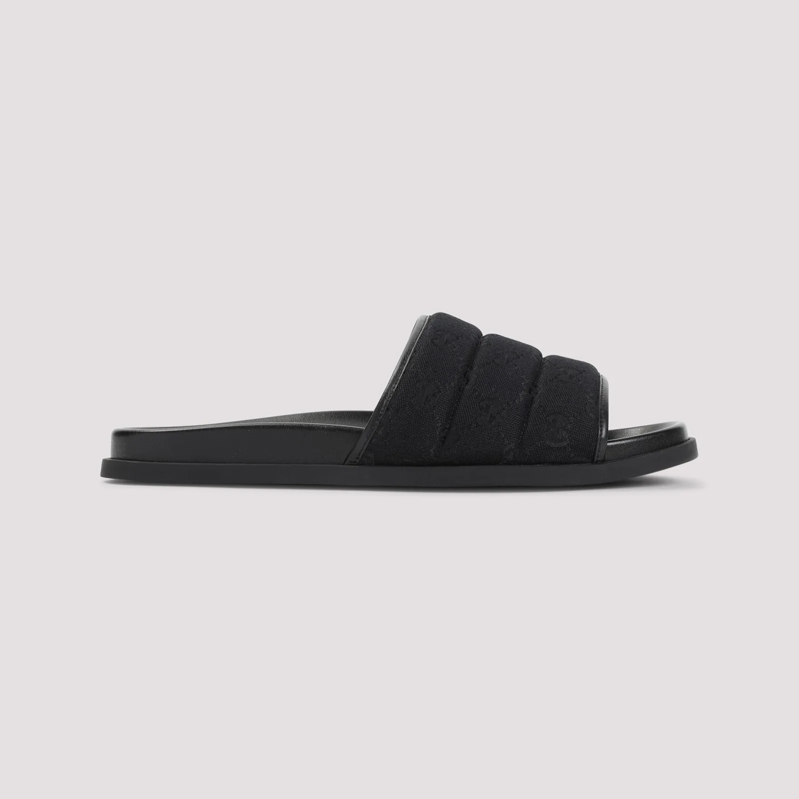 Gucci Rhein GG Sandals - Black - Image 3
