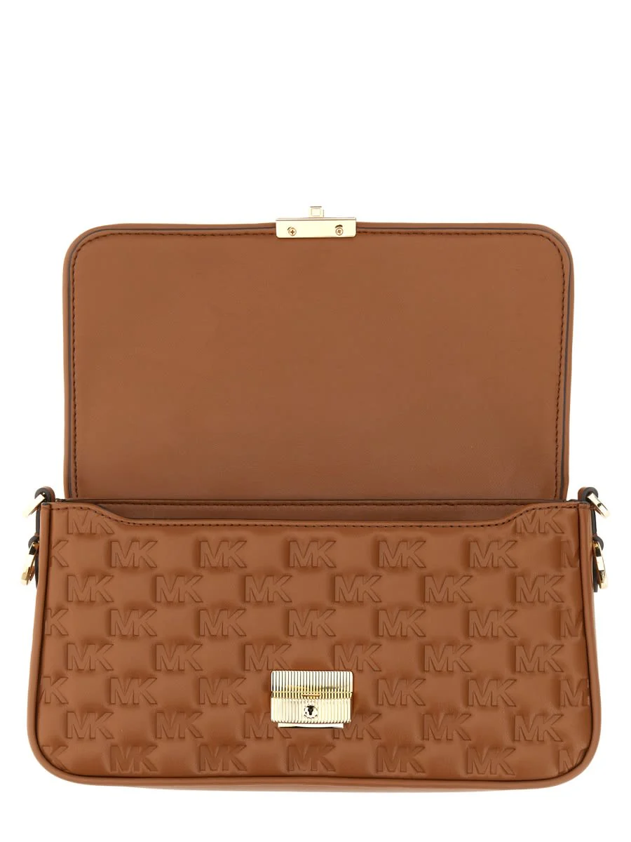 Michael Kors Logo Shoulder Bag - Buff - Image 5