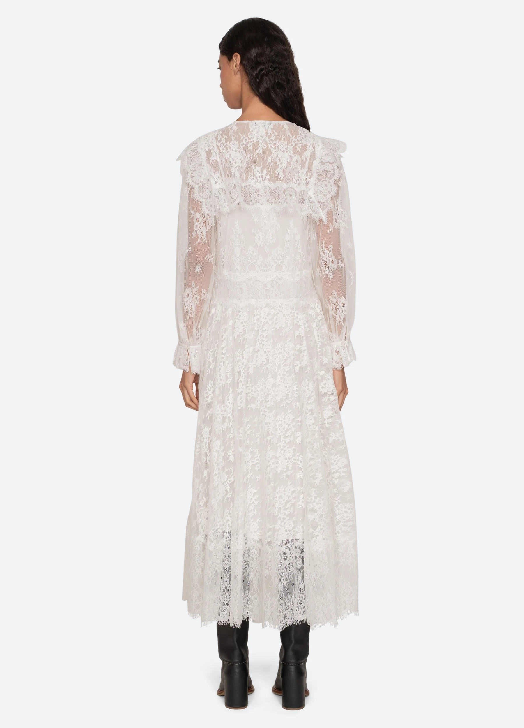 Sea NY Holden L/S Dress - White - Image 3