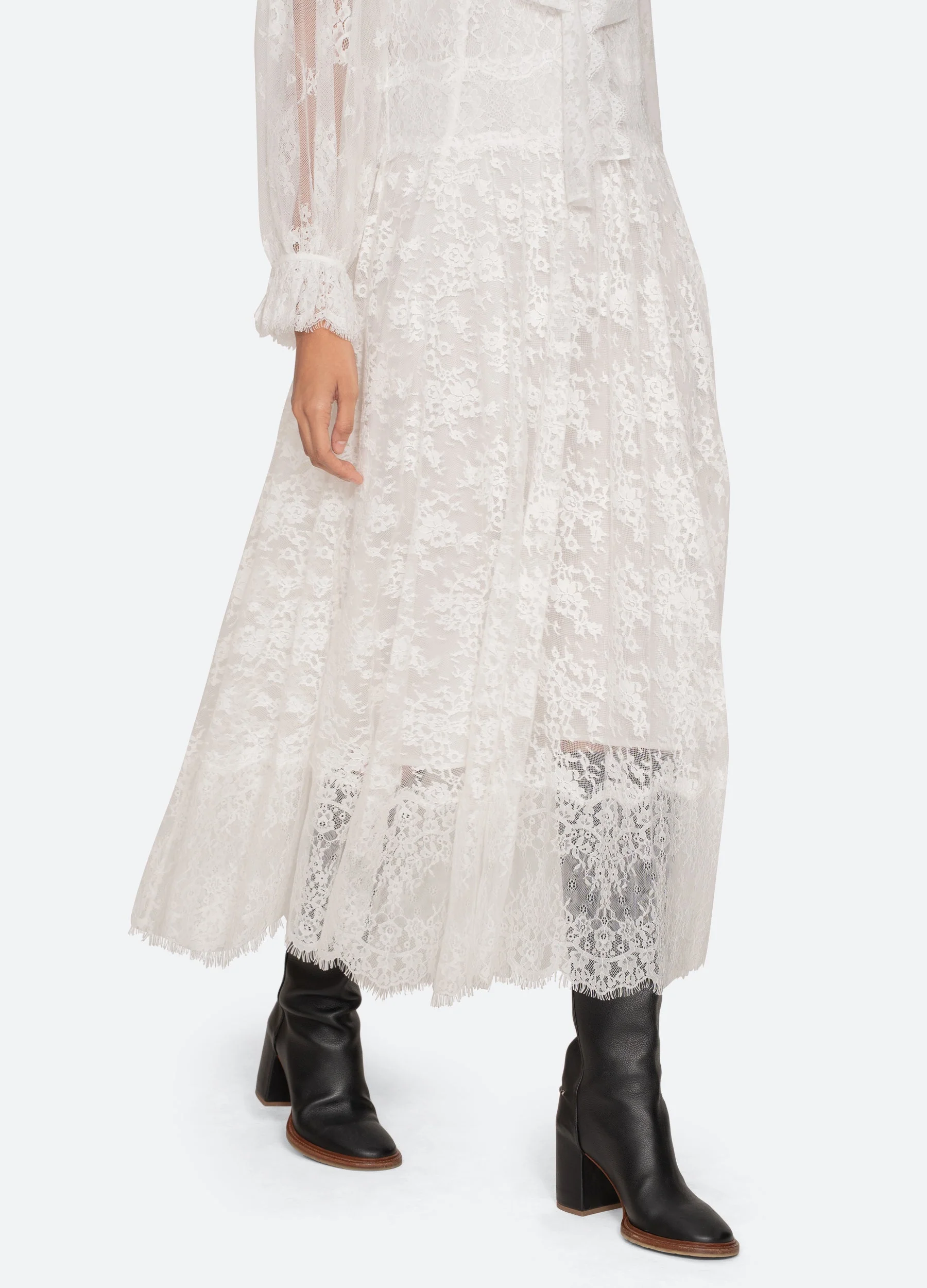 Sea NY Holden L/S Dress - White - Image 8