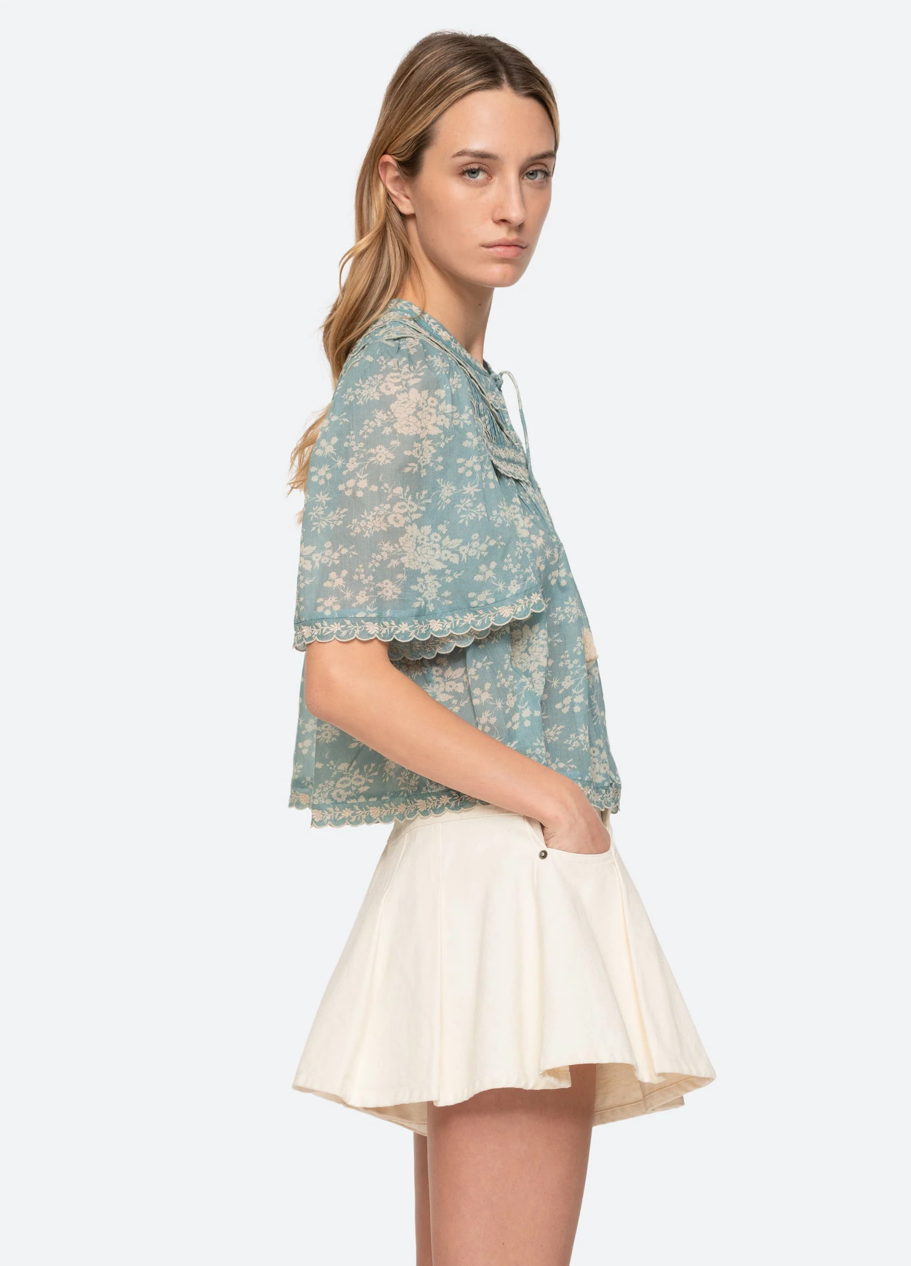 Sea NY Kirsten Top - Sky - Image 3