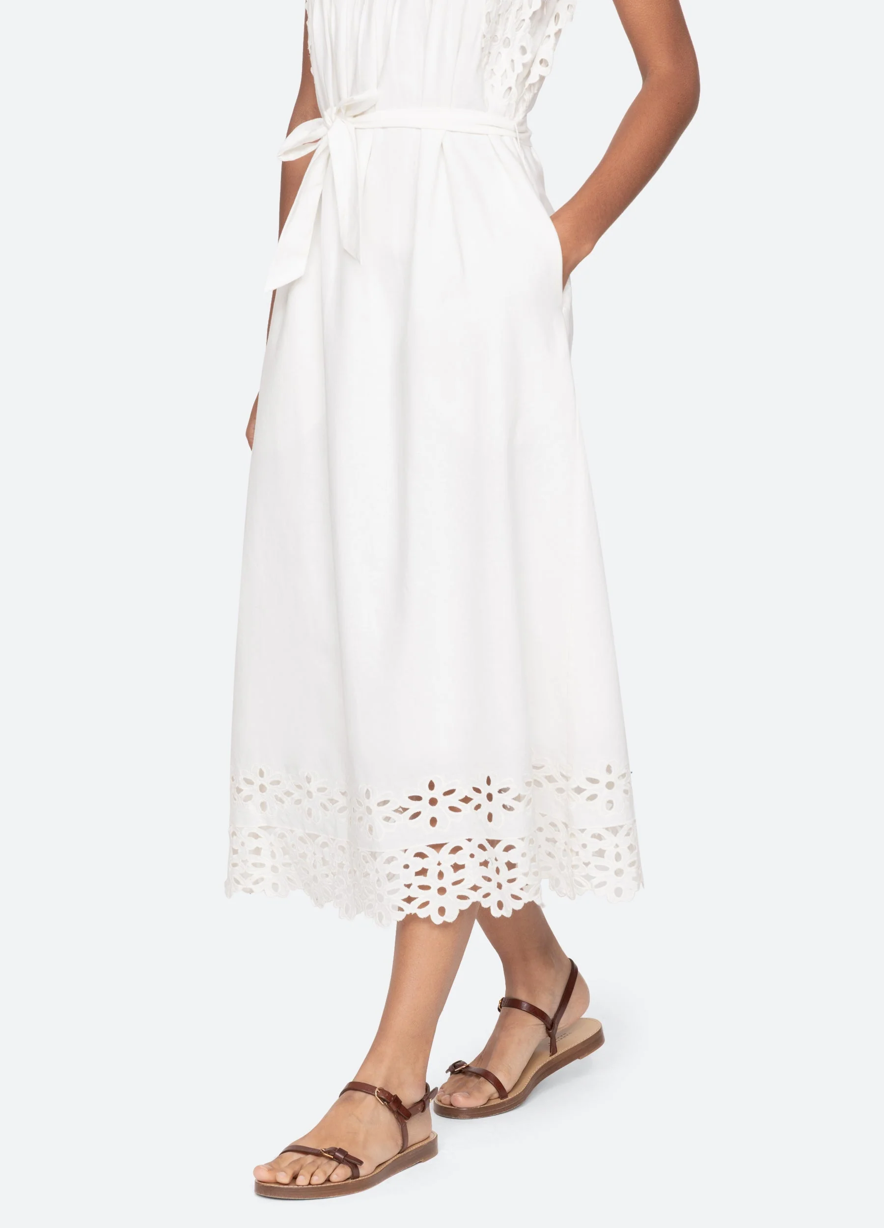 Sea NY Leila Dress - White - Image 8