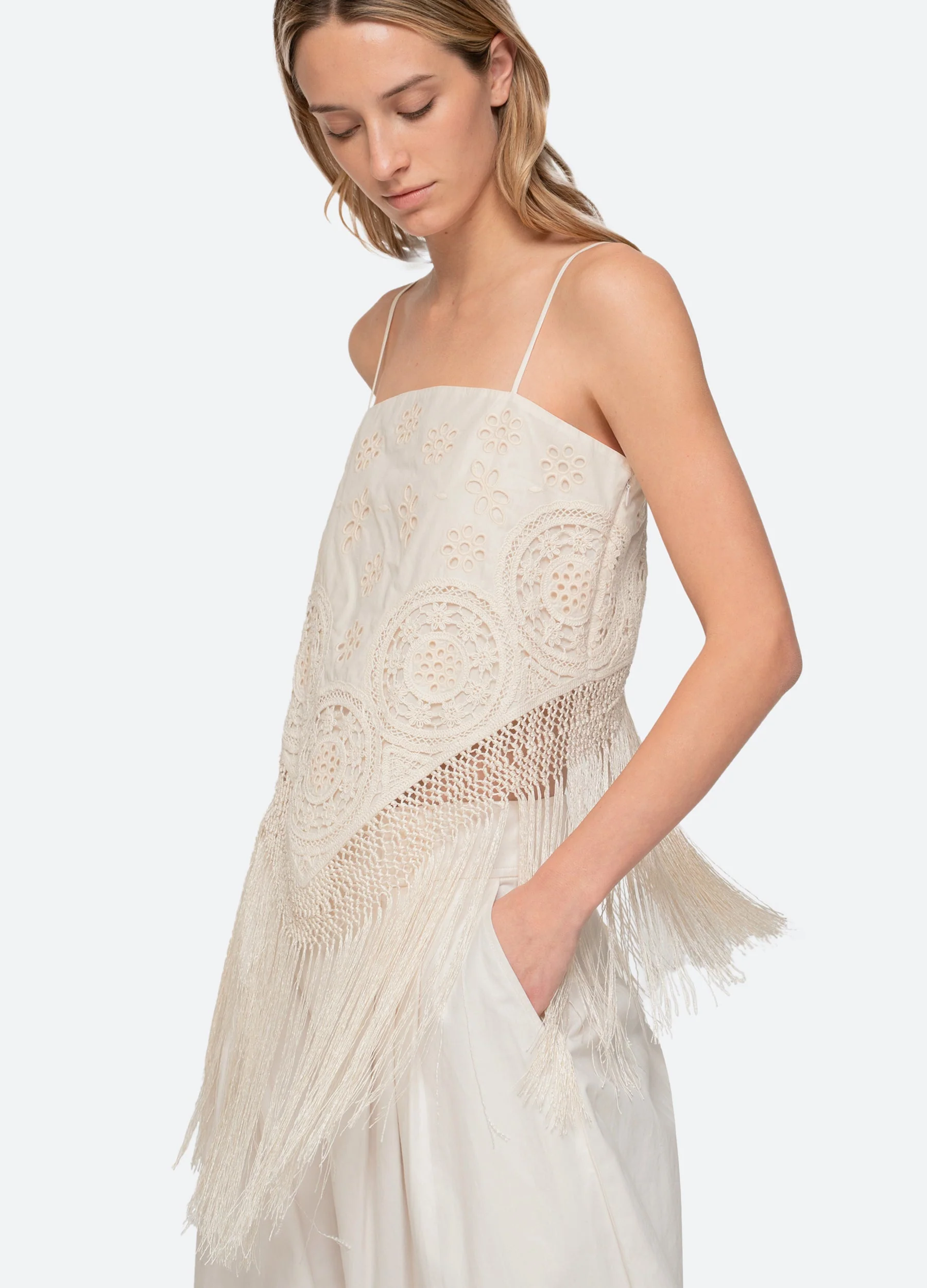 Sea NY Rafina Top - Cream - Image 7