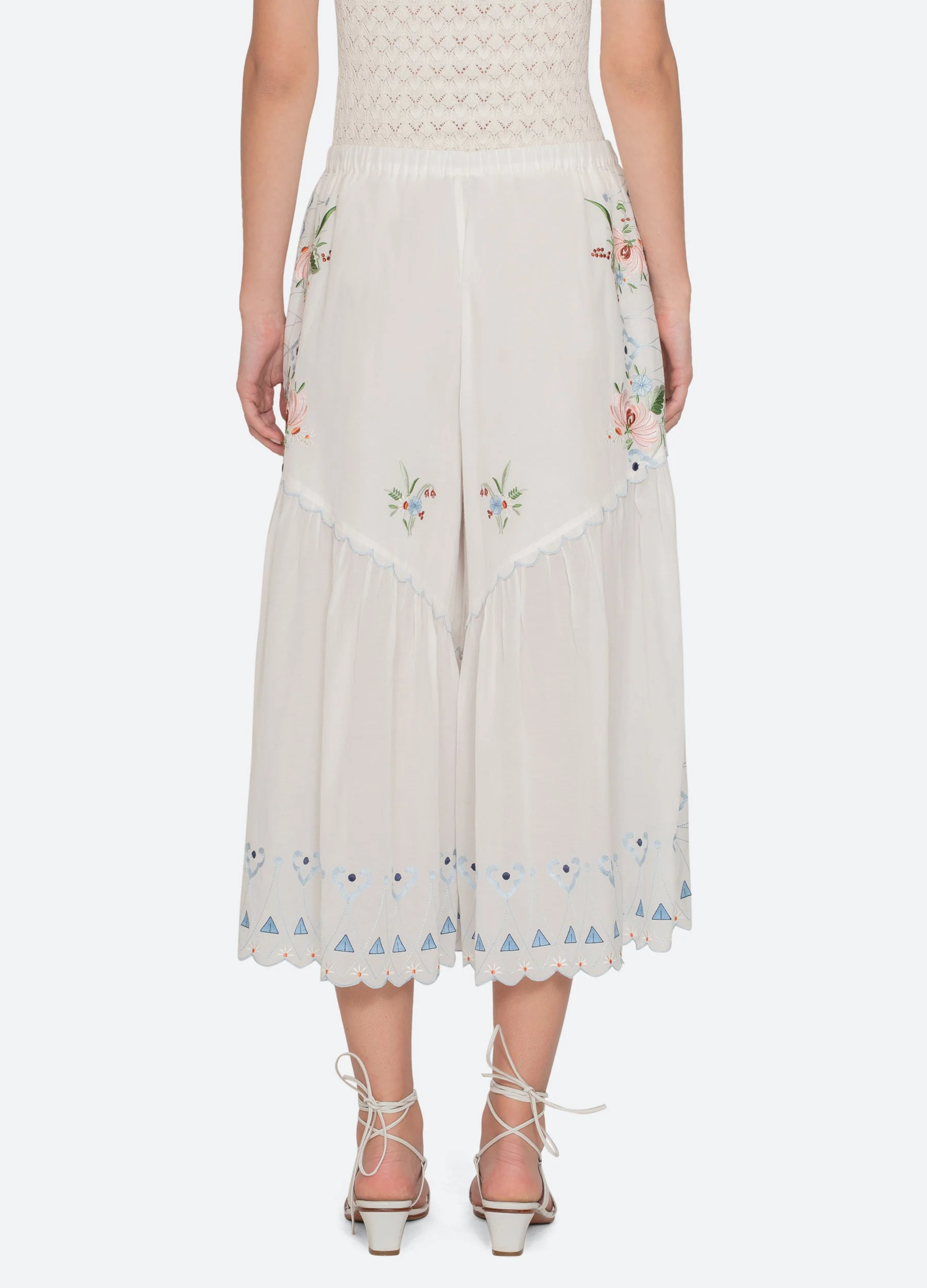Sea NY Seraphina Pants - Cream - Image 3