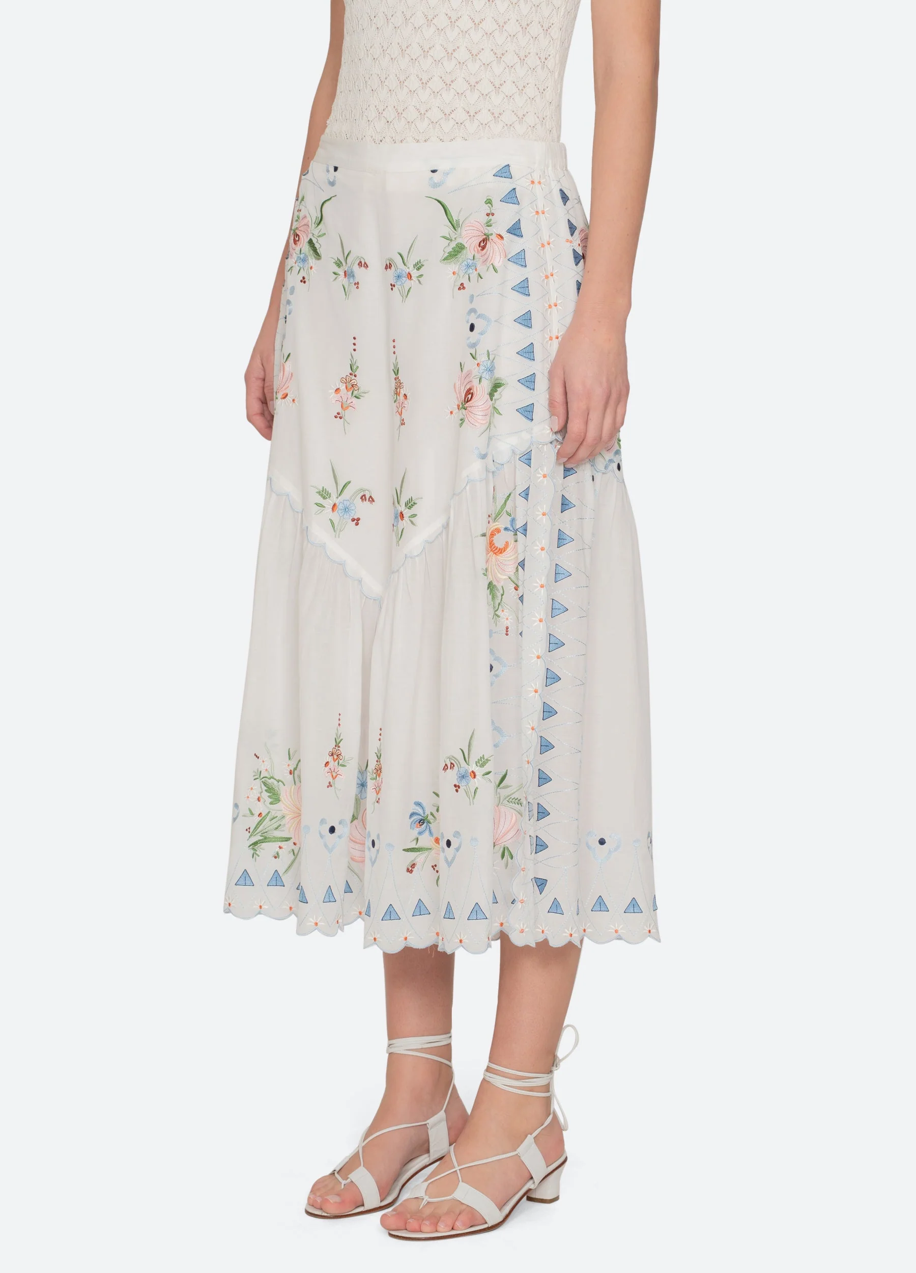 Sea NY Seraphina Pants - Cream - Image 5