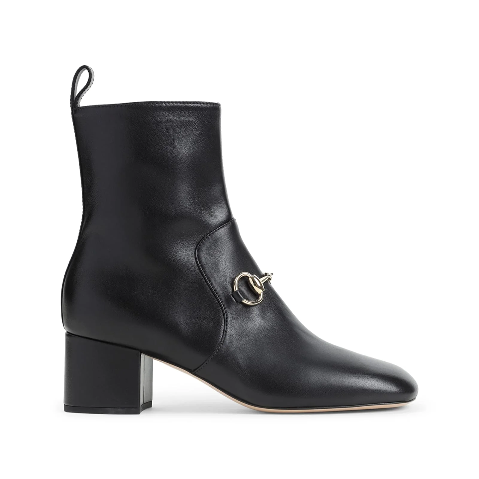 Gucci Lady Horsebit Boots - Black - Image 2