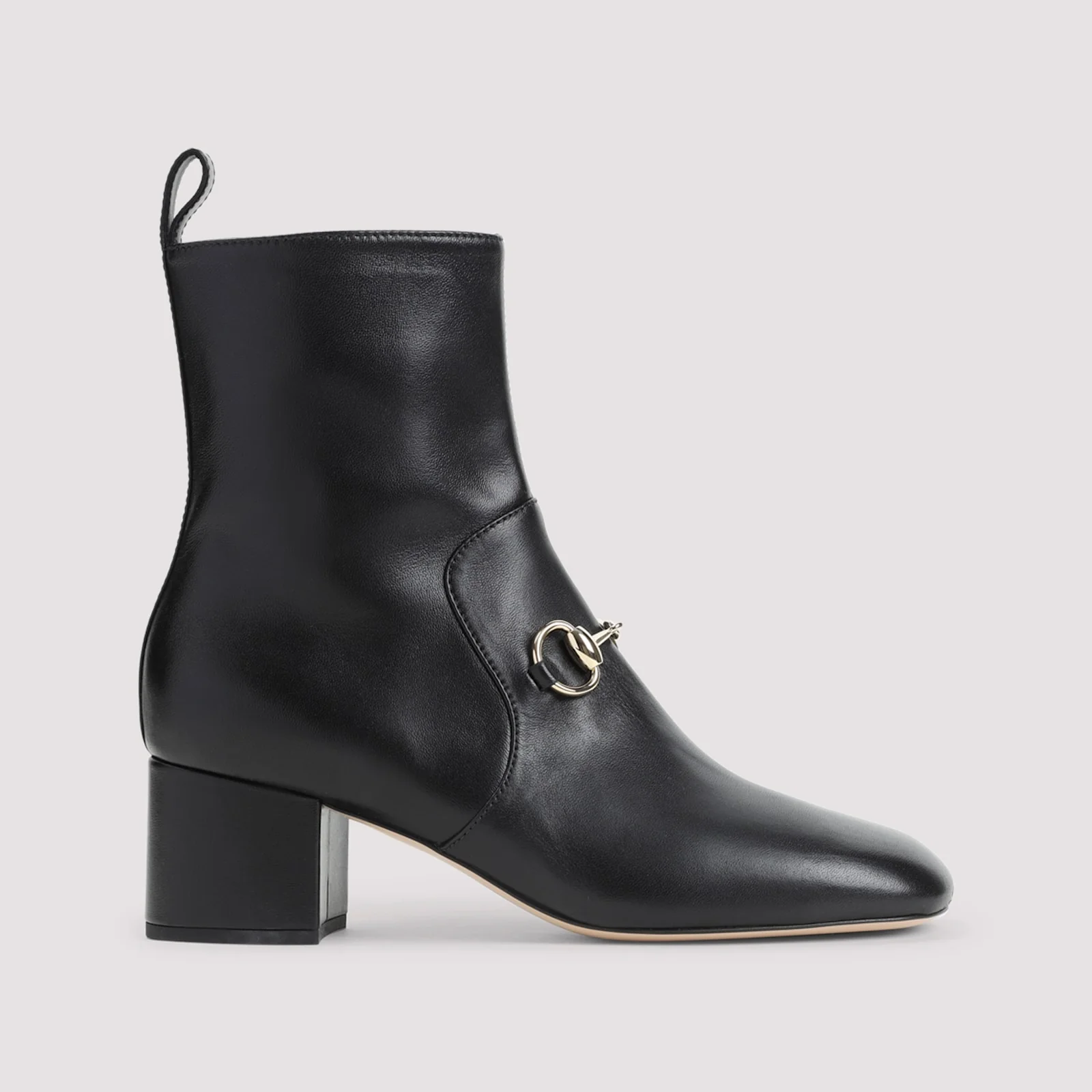 Gucci Lady Horsebit Boots - Black - Image 3